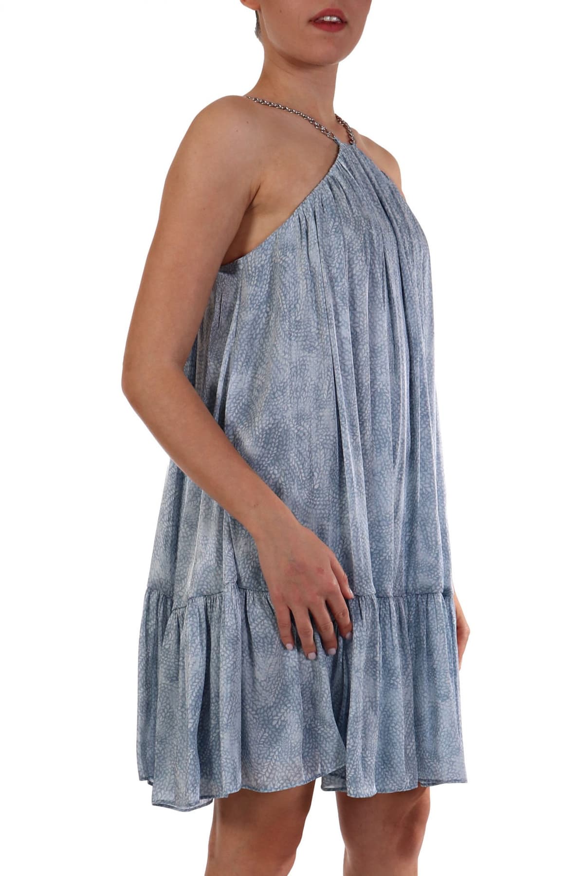 MICHAEL KORS ΦΟΡΕΜΑ MINI ΑΛΥΣΙΔΑ ΒΟΛΑΝ ΣΙΕΛ