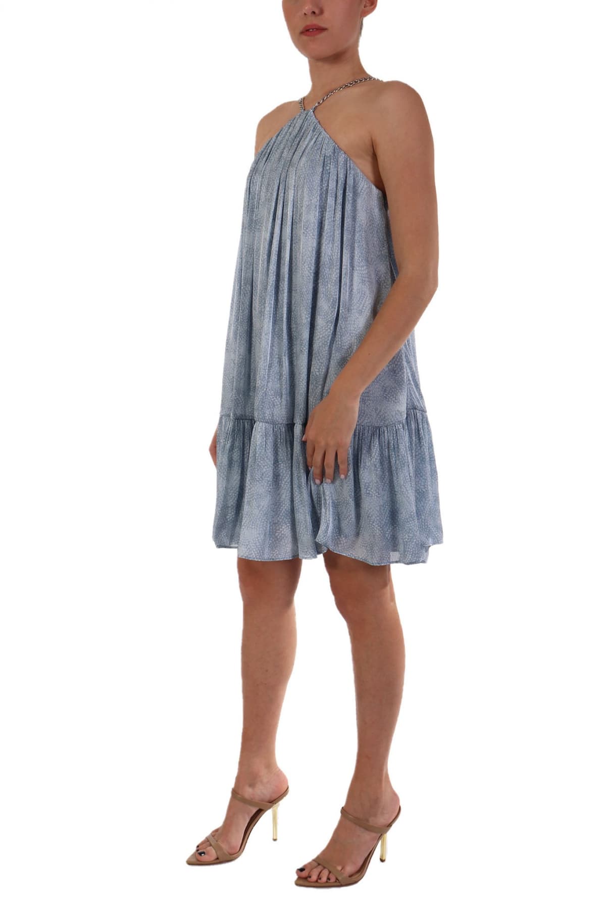 MICHAEL KORS ΦΟΡΕΜΑ MINI ΑΛΥΣΙΔΑ ΒΟΛΑΝ ΣΙΕΛ