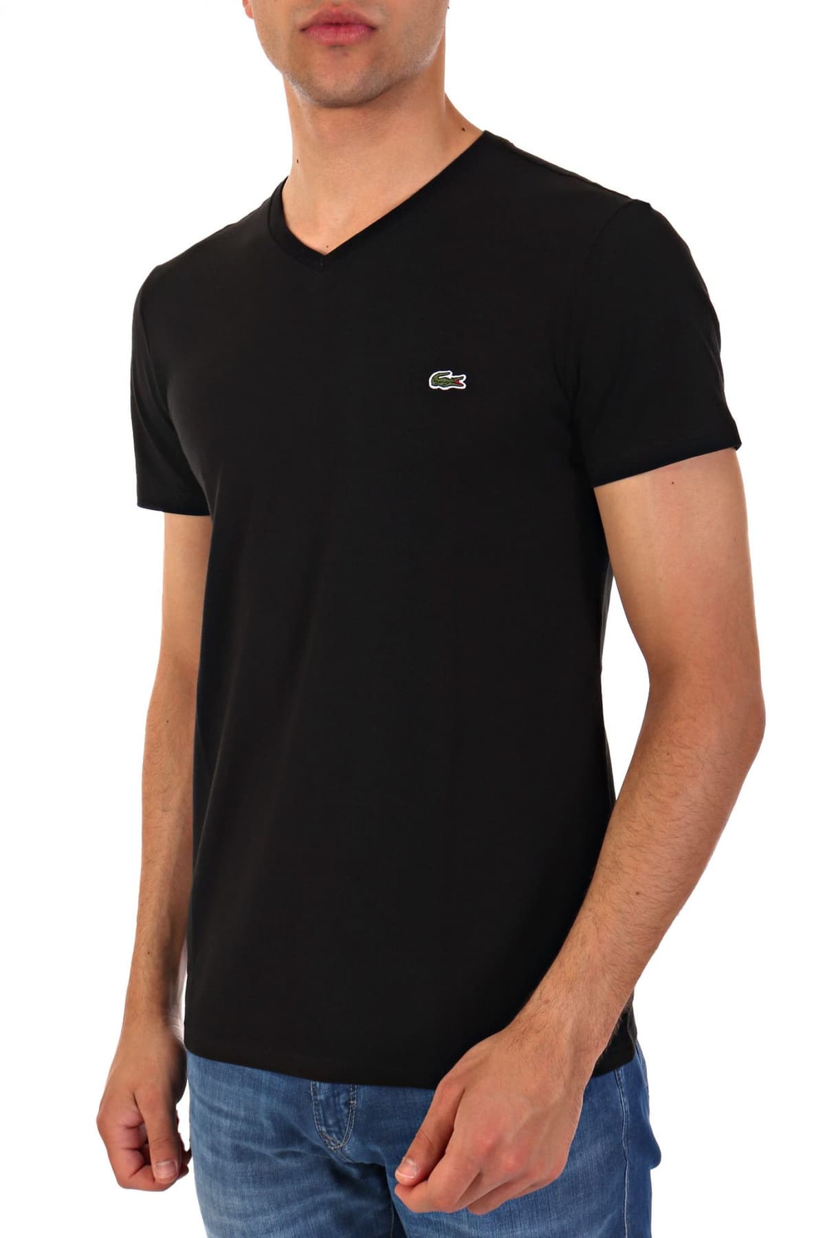Men's T-Shirts Lacoste Black