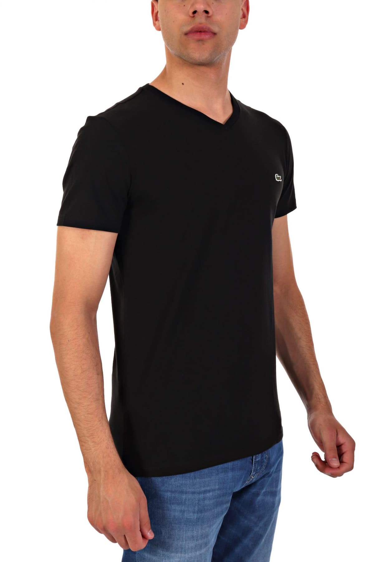 Men's T-Shirts Lacoste Black