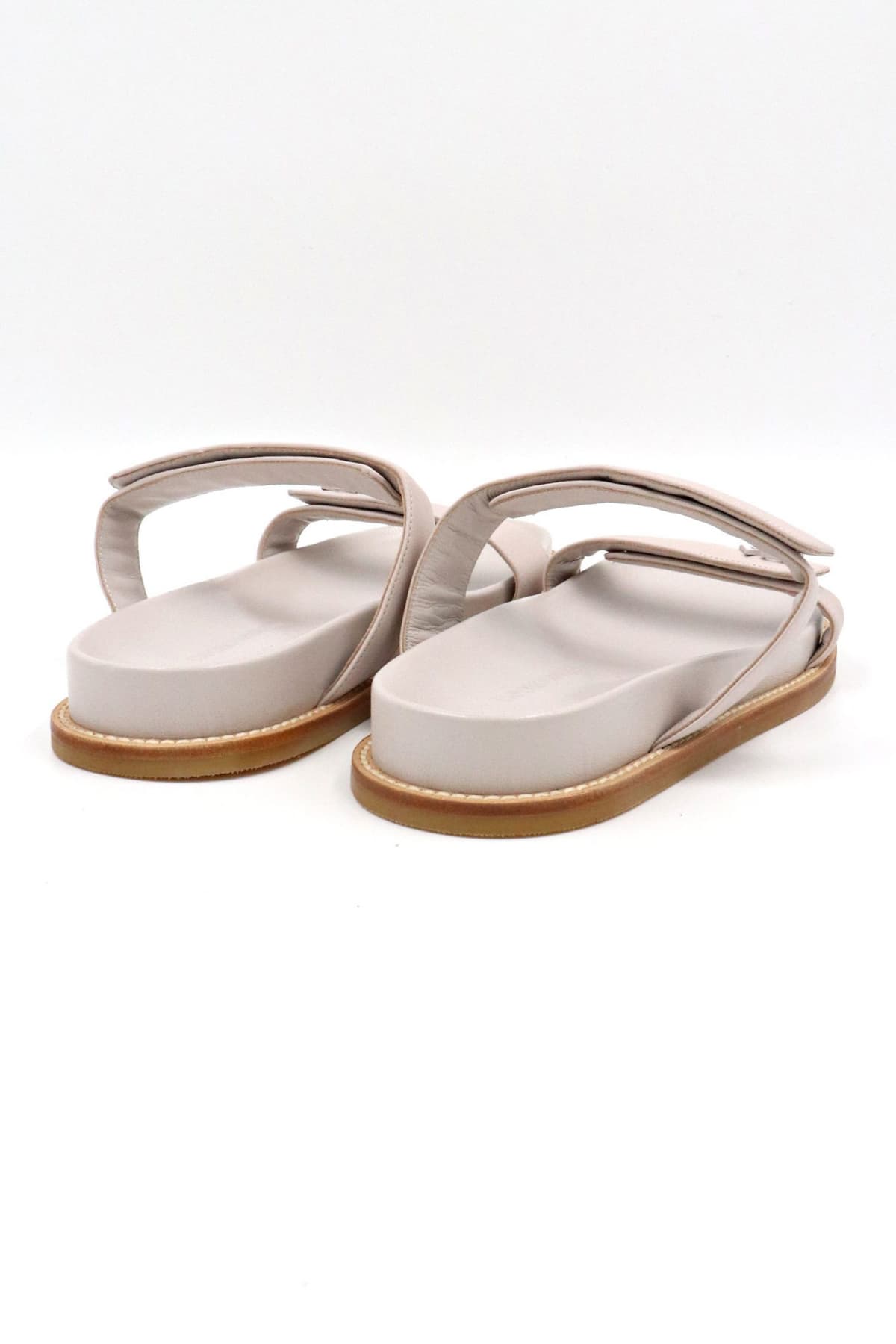 EMPORIO ARMANI ΠΑΠΟΥΤΣΙΑ ΣΑΝΔΑΛΙΑ ΜΕΤΑΛΛΙΚΟ LOGO ΑΝΟΙΧΤΟ ΓΚΡΙ