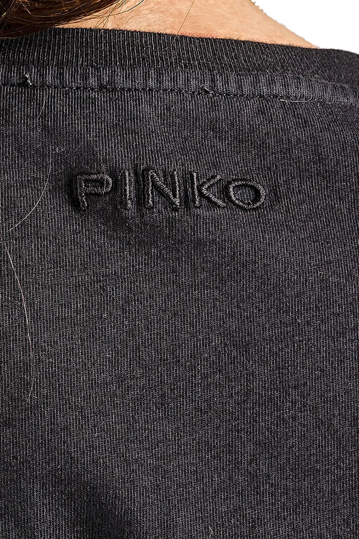 PINKO TARA T-SHIRT VINTAGE ΜΑΥΡΟ