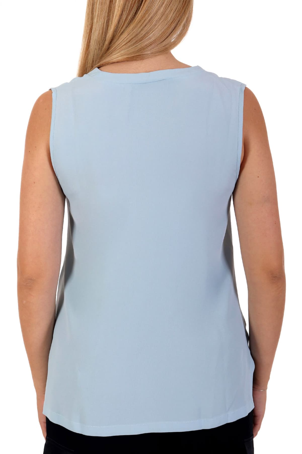 MARELLA EMME BONGO TOP V-NECK ΣΙΕΛ