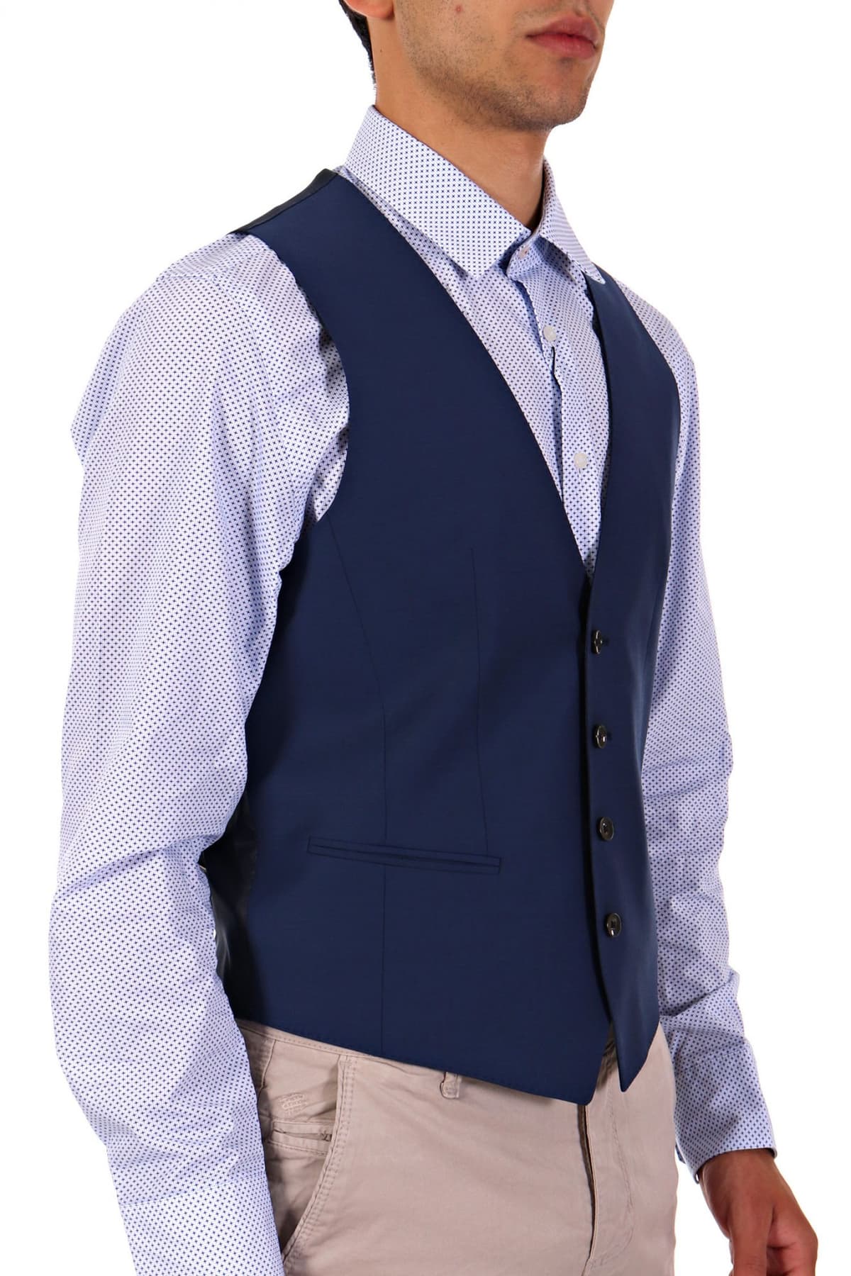 Men's Vests Boss Blue