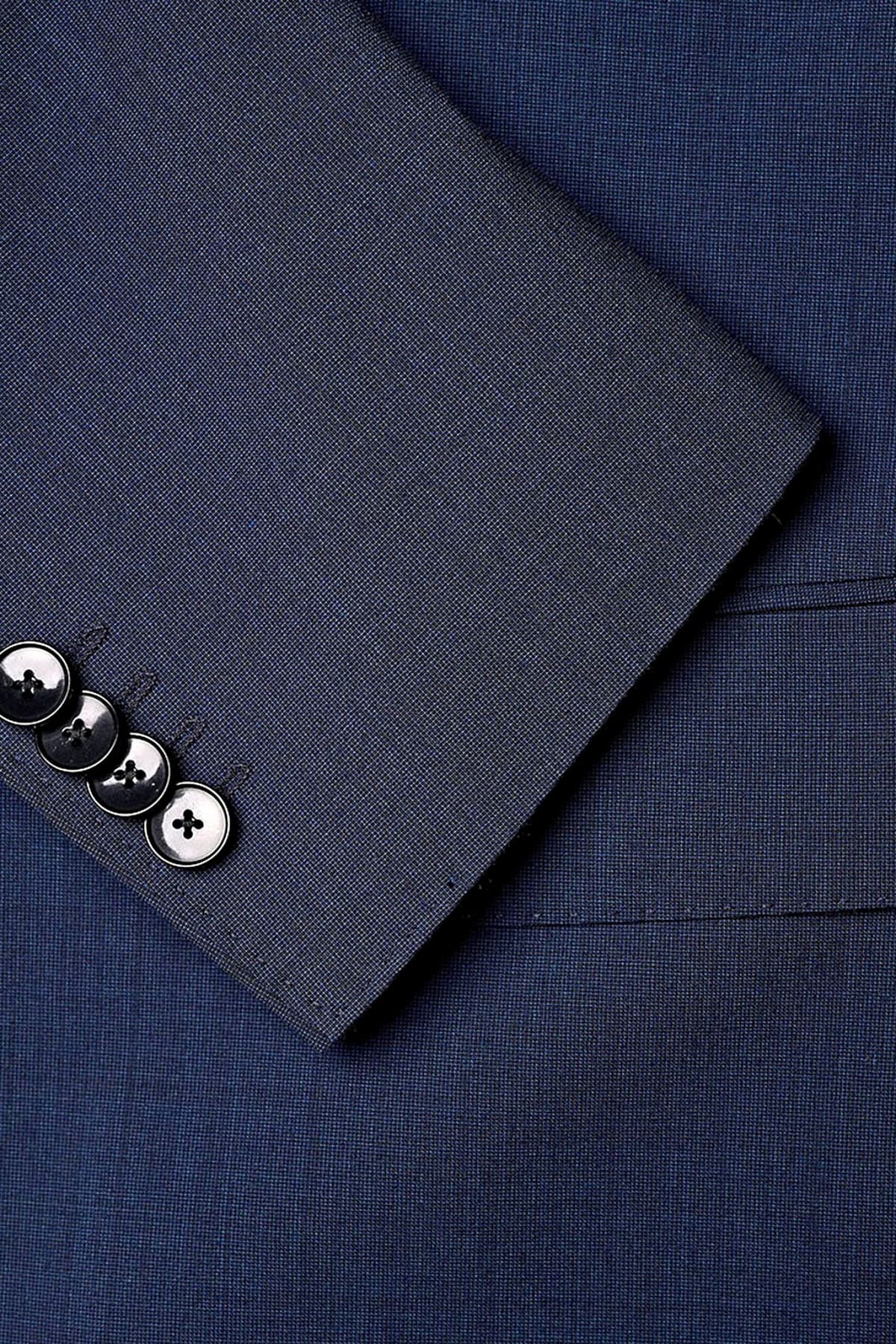 BOSS ΚΟΣΤΟΥΜΙ SLIM FIT H-HUGE-2PCS-224 ΜΠΛΕ