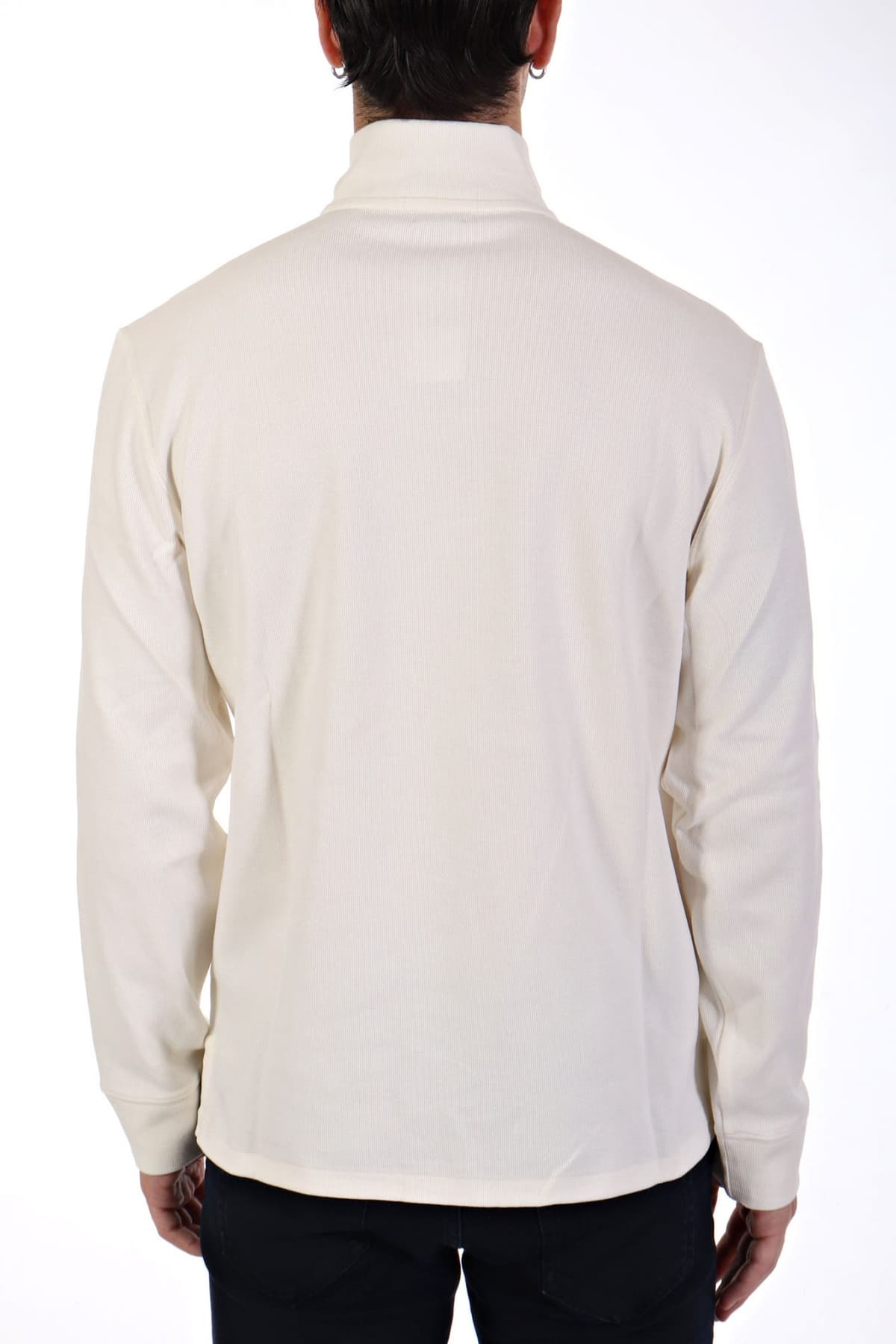 RALPH LAUREN ΦΟΥΤΕΡ HALFZIP LOGO ΕΚΡΟΥ