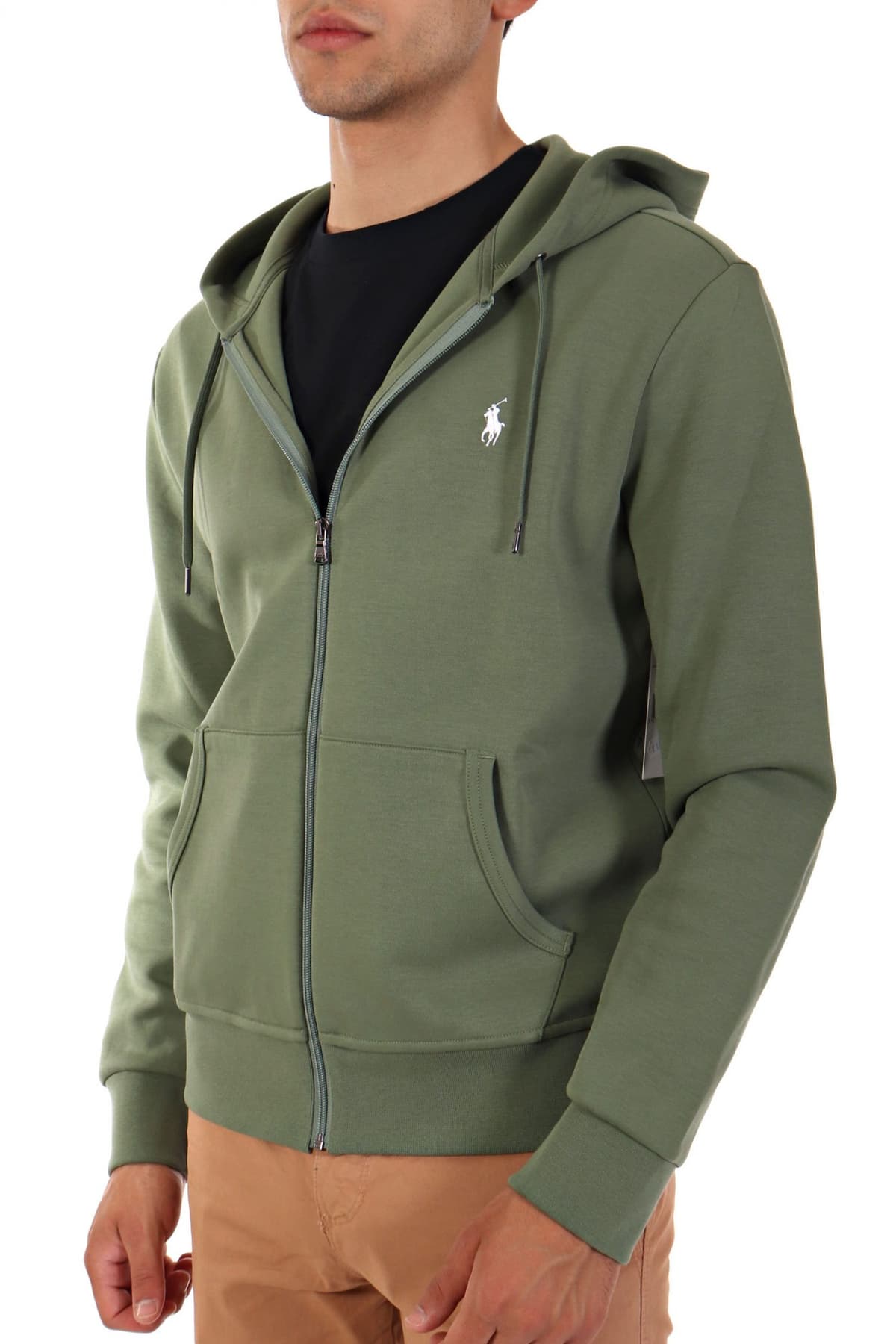 RALPH LAUREN ΦΟΥΤΕΡ FULLZIP HOODIE ΠΡΑΣΙΝΟ