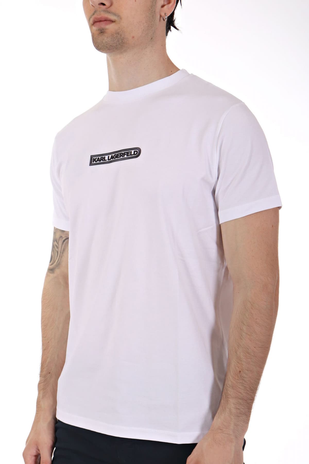 Men's T-Shirts Karl Lagerfeld White