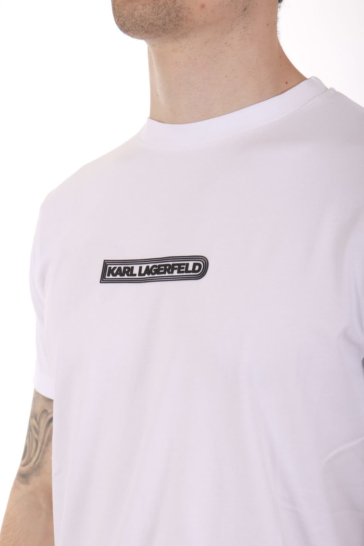 Men's T-Shirts Karl Lagerfeld White