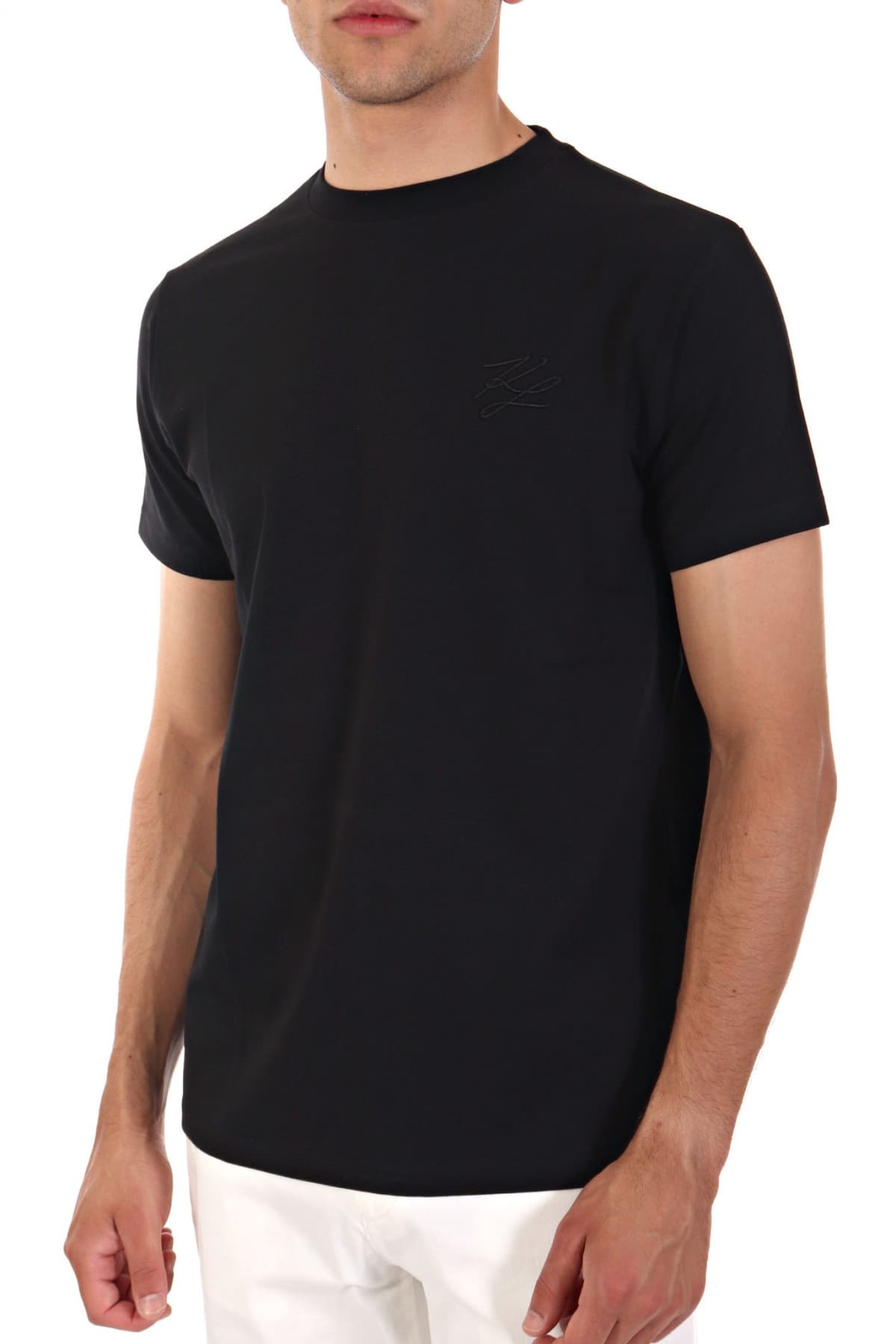 Men's T-Shirts Karl Lagerfeld Black