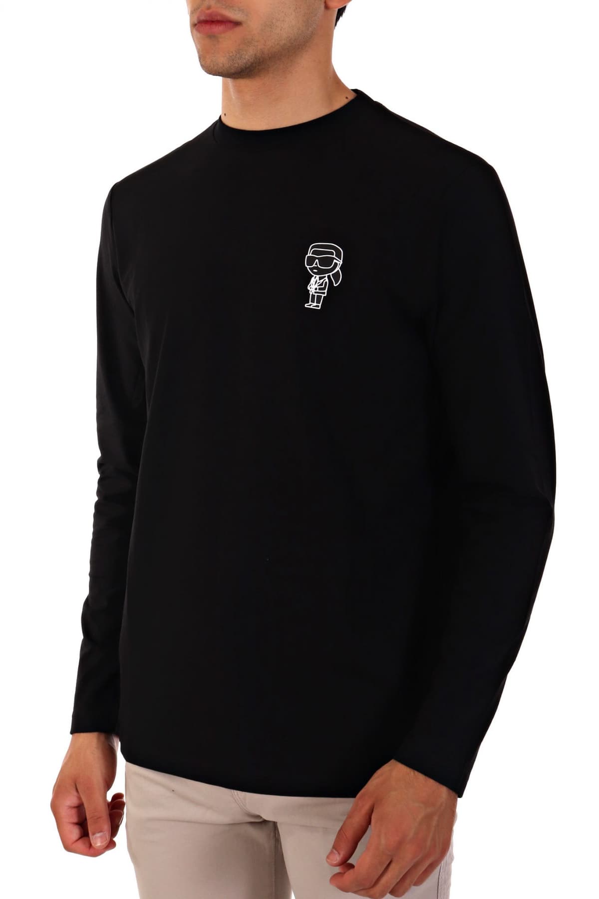 Men's T-Shirts Karl Lagerfeld Black