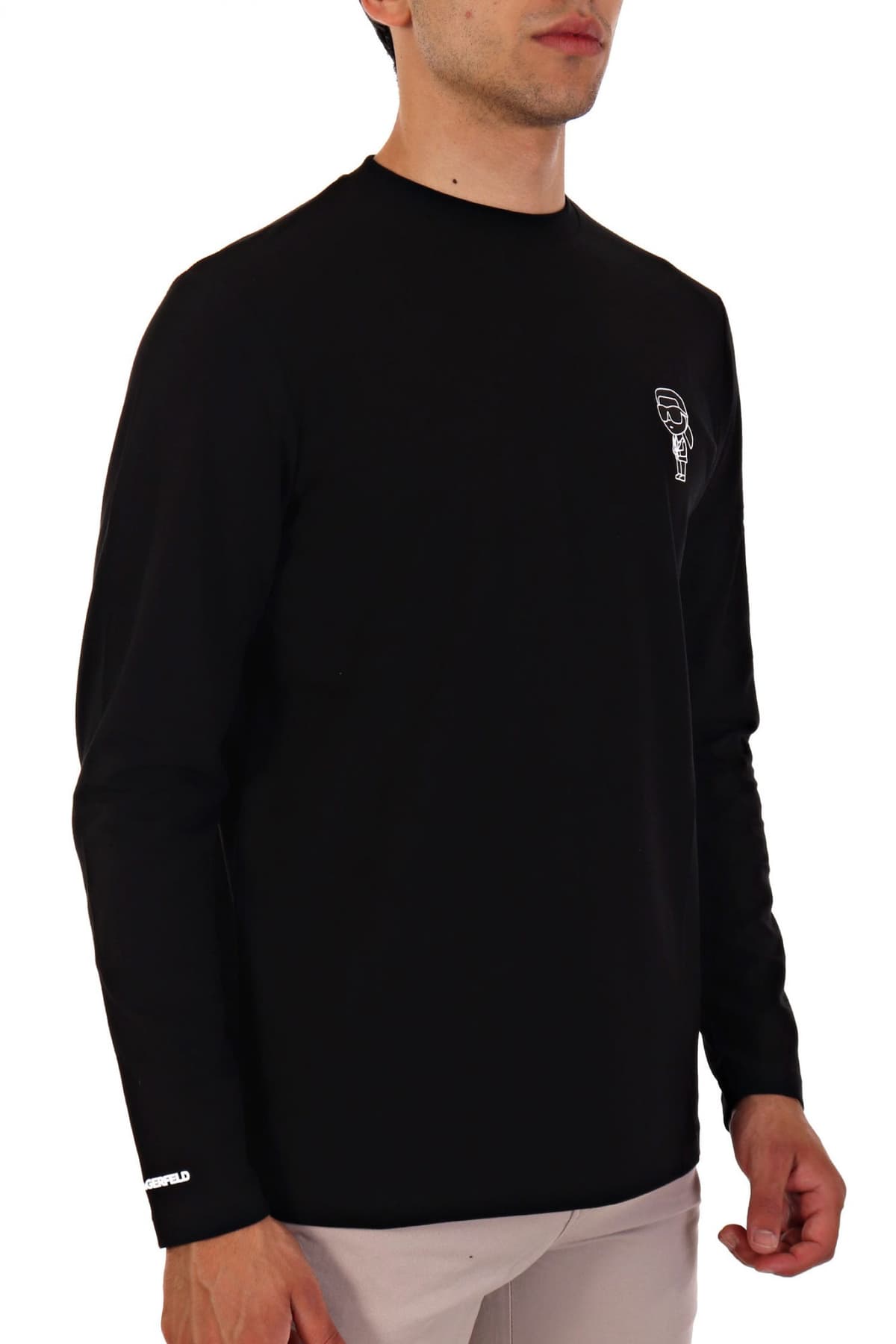 Men's T-Shirts Karl Lagerfeld Black