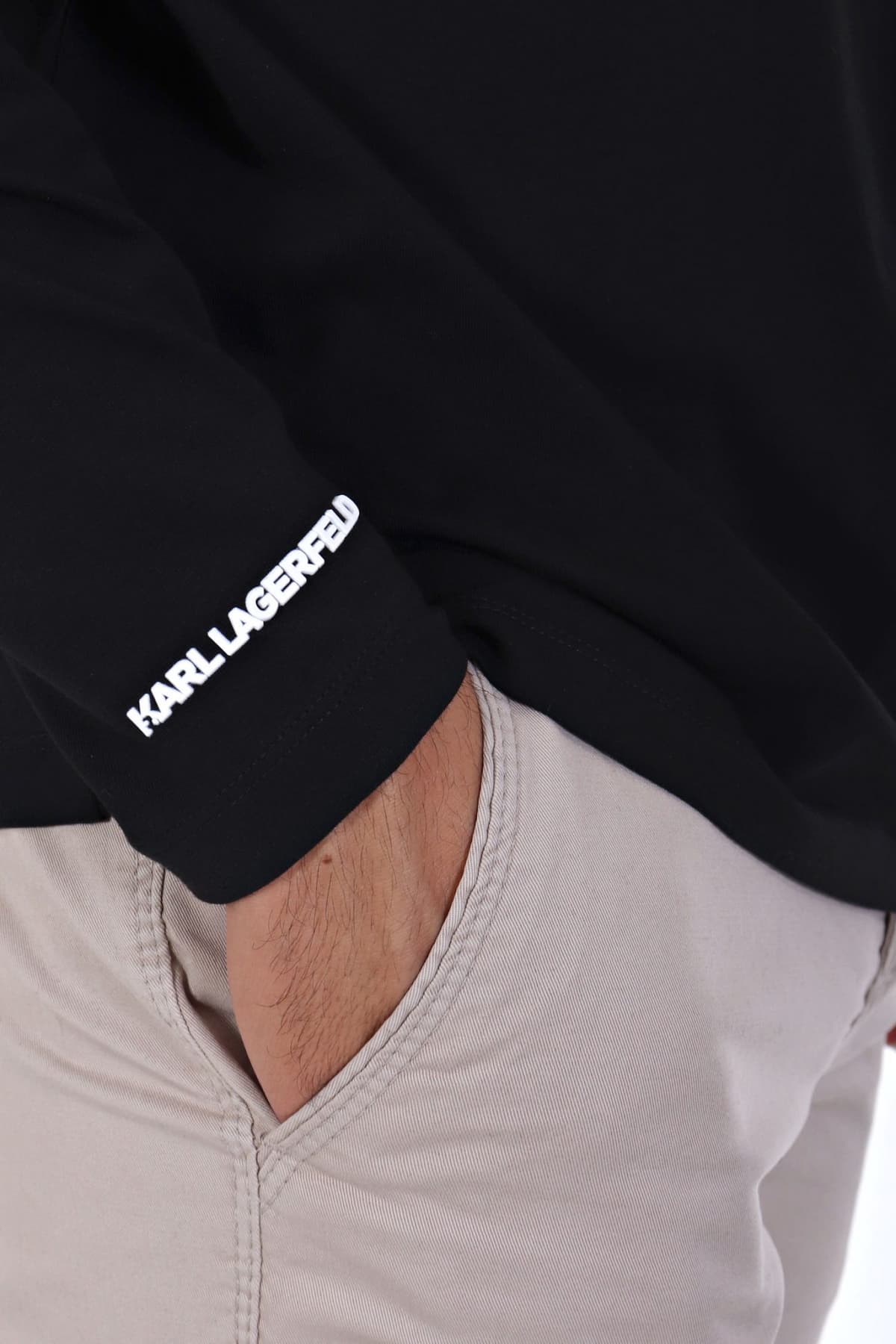 Men's T-Shirts Karl Lagerfeld Black