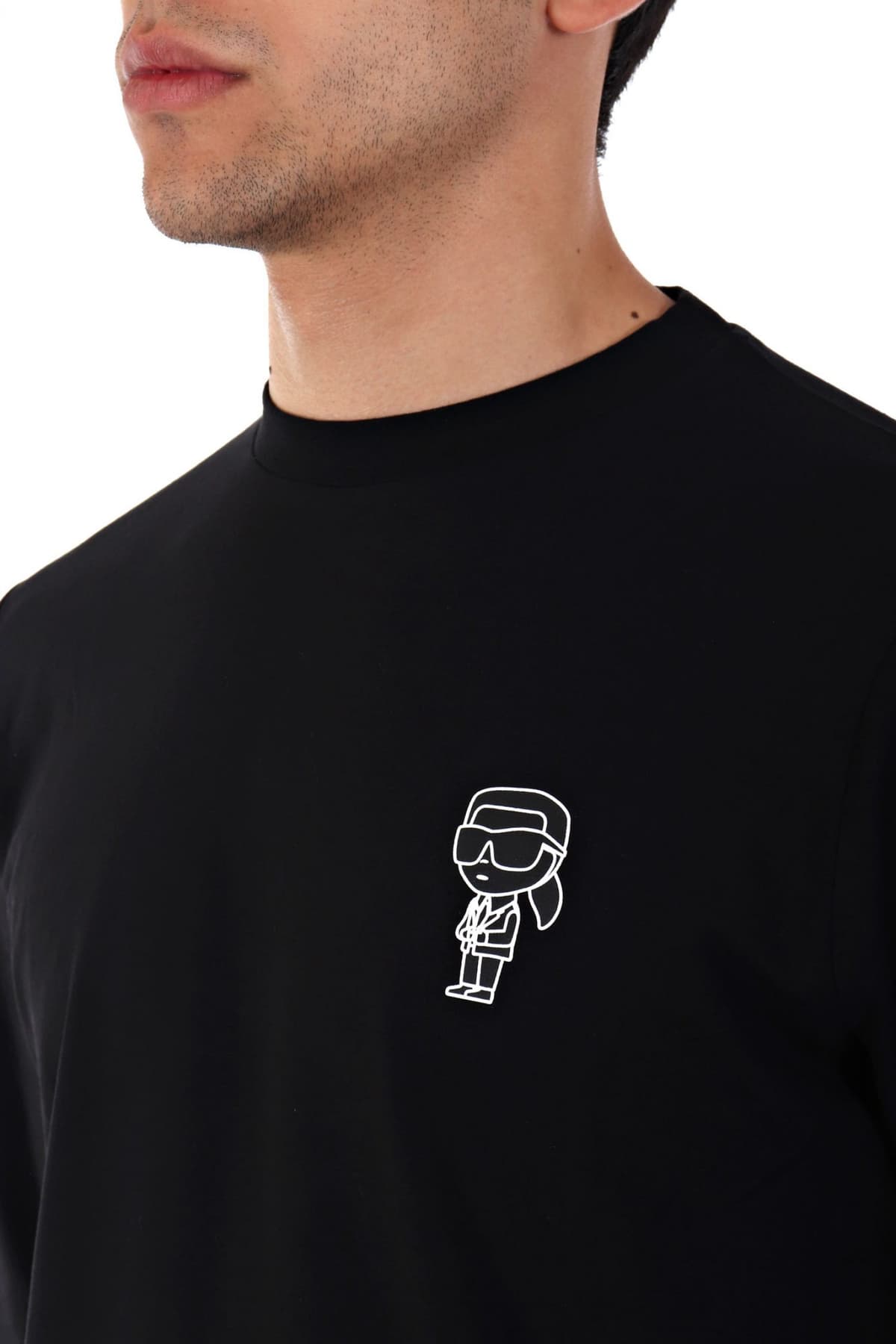 Men's T-Shirts Karl Lagerfeld Black