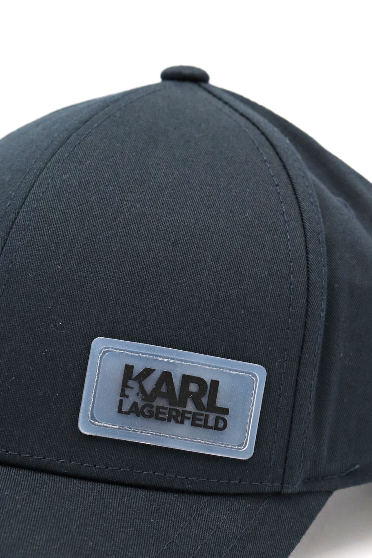 KARL LAGERFELD ΚΑΠΕΛΟ BASECAP LOGO ΜΠΛΕ