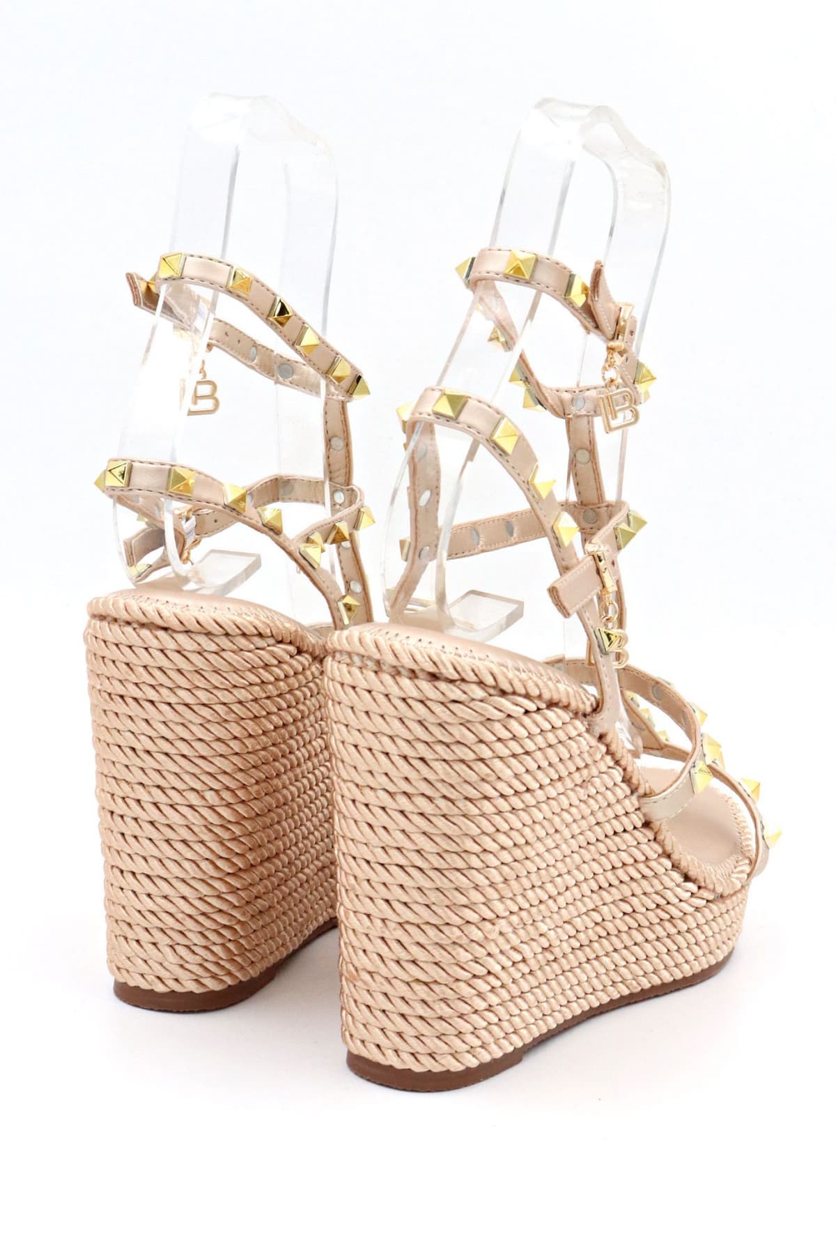 LAURA BIAGIOTTI ΠΑΠΟΥΤΣΙΑ ΠΛΑΤΦΟΡΜΕΣ ΛΟΥΡΑΚΙΑ ΤΡΟΥΚ ΜΕΤΑΛΛΙΚΟ ΧΡΥΣΟ