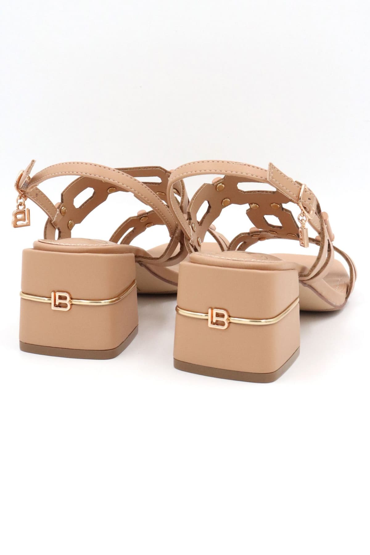 LAURA BIAGIOTTI ΠΑΠΟΥΤΣΙΑ ΠΕΔΙΛΑ ΦΑΣΑ ΜΕ ΣΧΕΔΙΟ LOGO ΜΠΕΖ