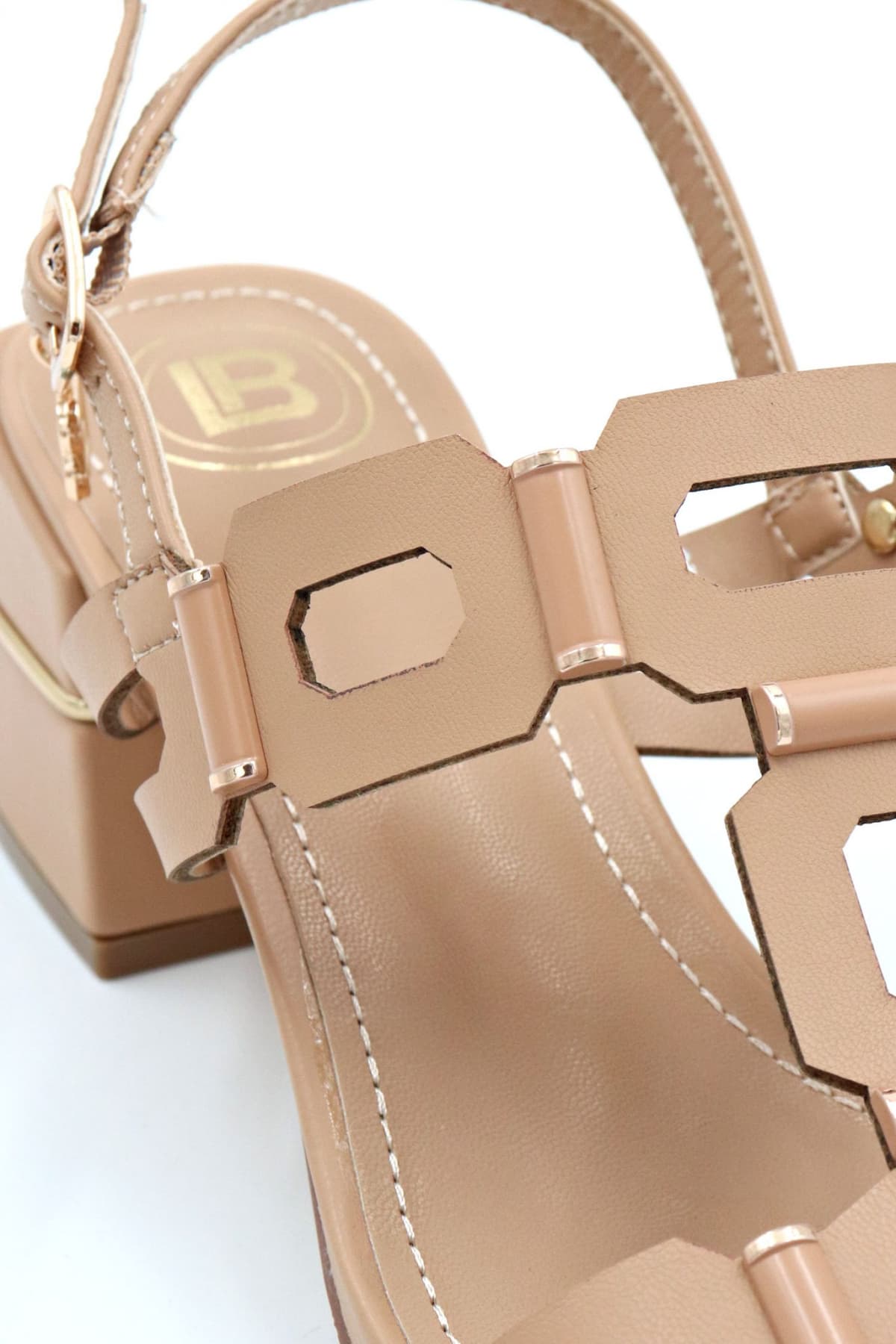 LAURA BIAGIOTTI ΠΑΠΟΥΤΣΙΑ ΠΕΔΙΛΑ ΦΑΣΑ ΜΕ ΣΧΕΔΙΟ LOGO ΜΠΕΖ