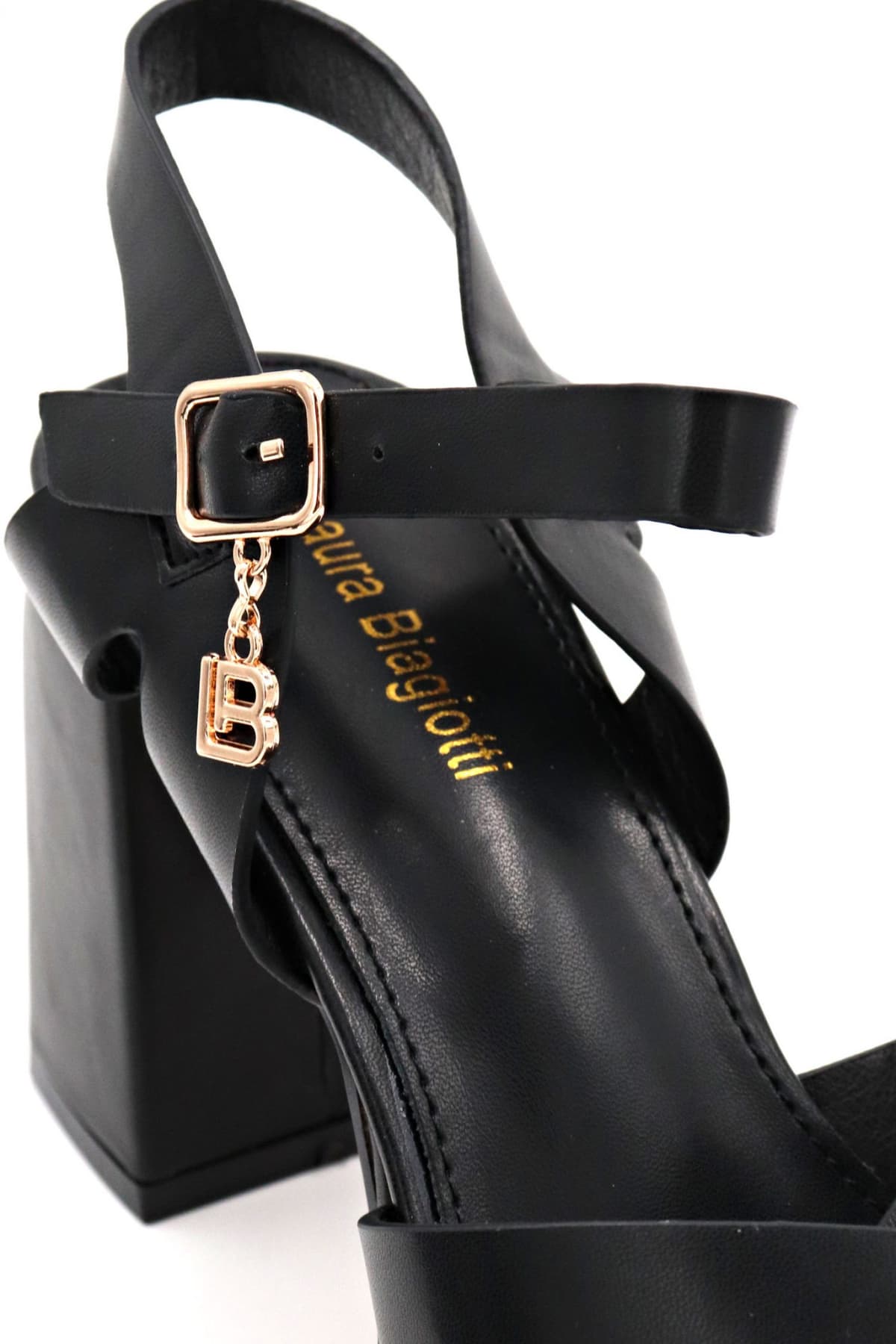 LAURA BIAGIOTTI ΠΑΠΟΥΤΣΙΑ ΠΕΔΙΛΑ XIAΣΤΗ ΦΑΣΑ LOGO MAYΡΟ