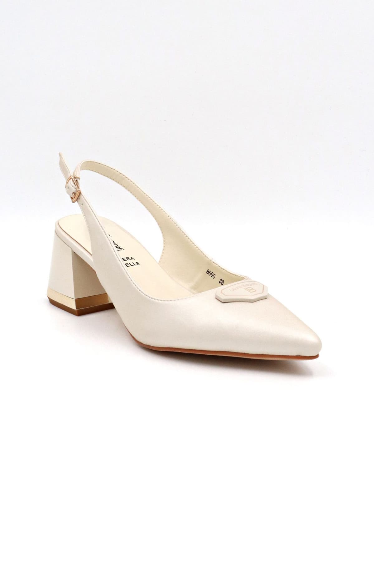 LAURA BIAGIOTTI ΠΑΠΟΥΤΣΙΑ MULES AΓΚΡΑΦΑ LOGO ΠΕΡΛΕ/ ΠΑΓΟΥ