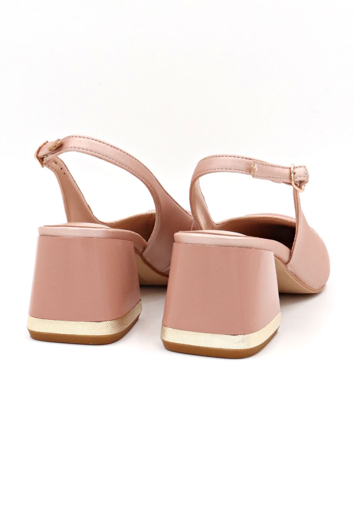 LAURA BIAGIOTTI ΠΑΠΟΥΤΣΙΑ MULES AΓΚΡΑΦΑ LOGO ΠΕΡΛΕ/ ΡΟΖ