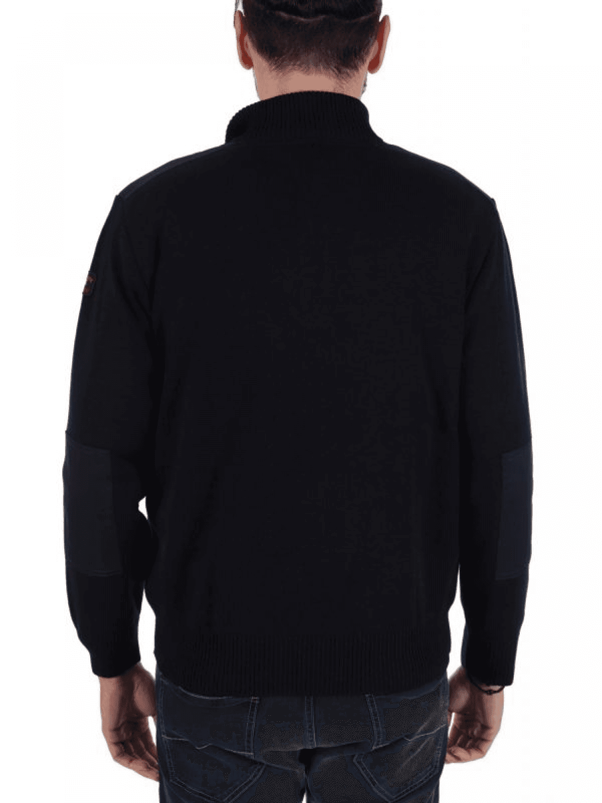 PAUL&SHARK ΠΛΕΚΤΟ FULL ZIP ΜΠΛΕ