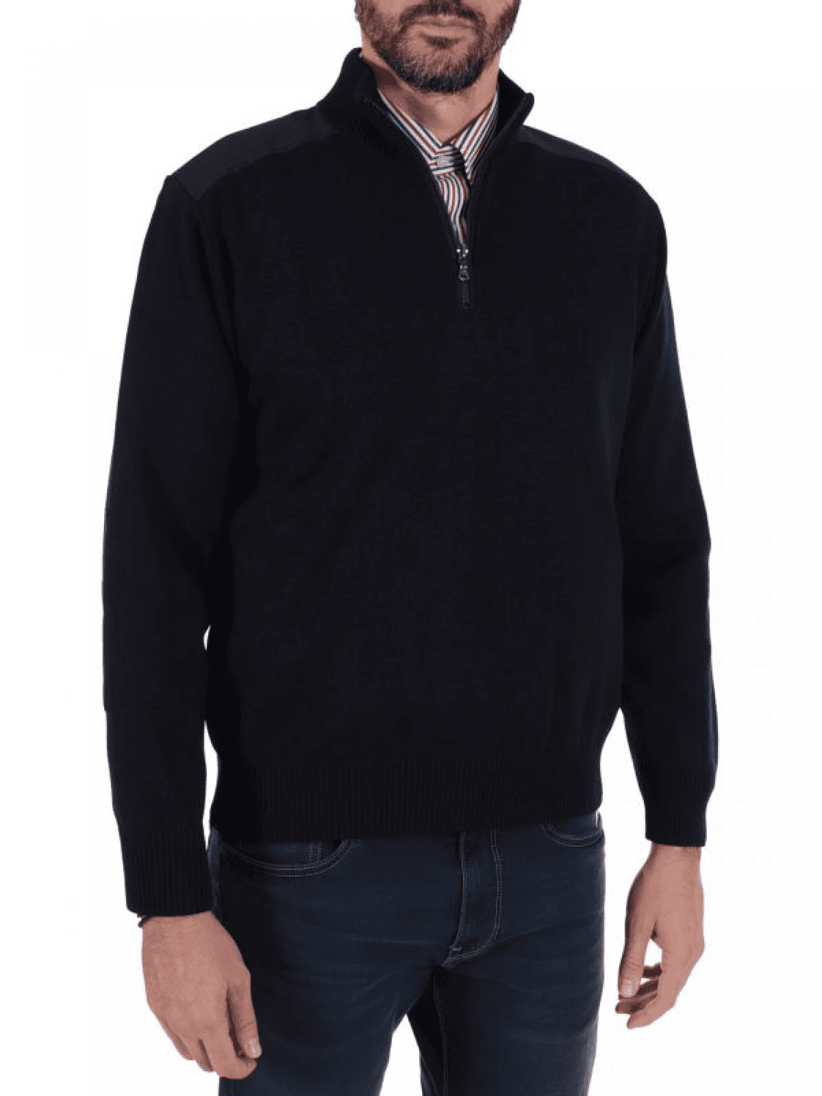 PAUL&SHARK ΠΛΕΚΤΟ FULL ZIP ΜΠΛΕ