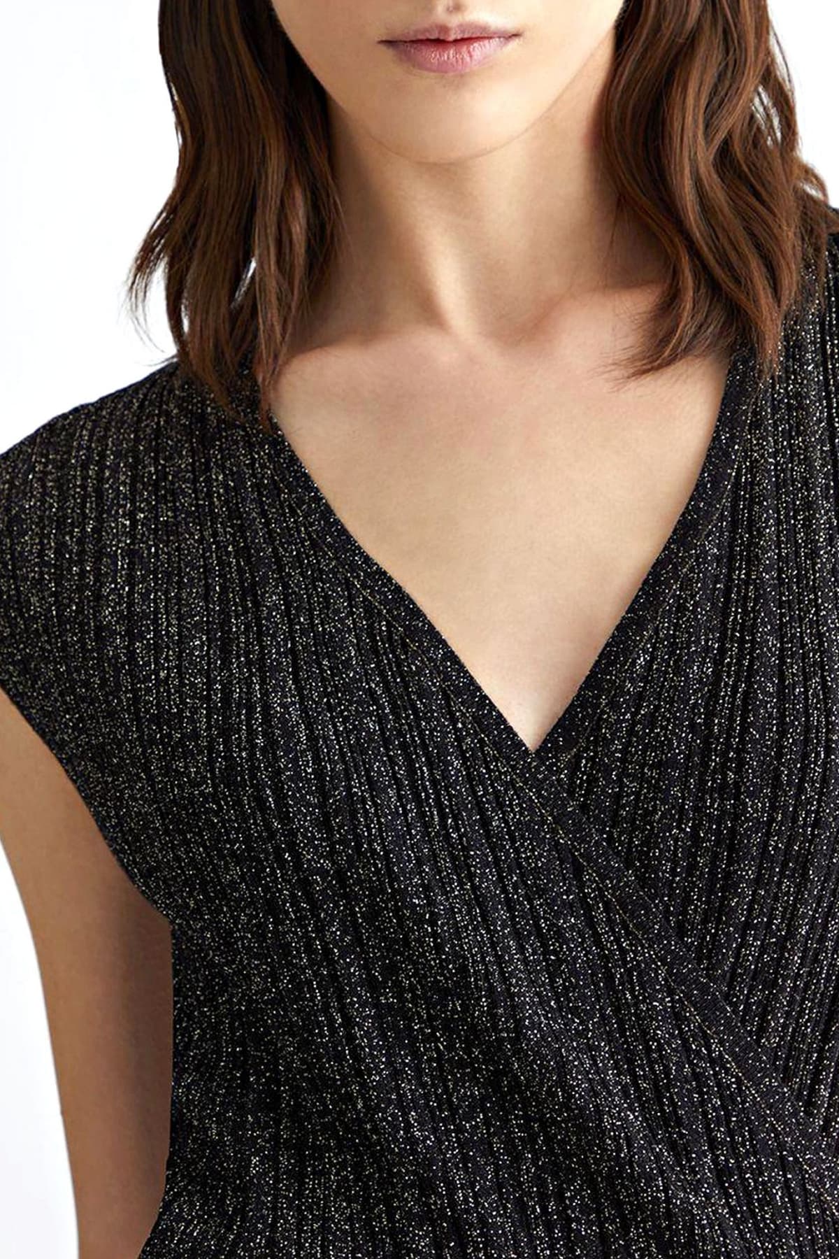 LIU-JO BETTER ΟΛΟΣΩΜΗ ΦΟΡΜΑ ΚΡΟΥΑΖΕ ΡΙΜΠ ΜΑΥΡΟ