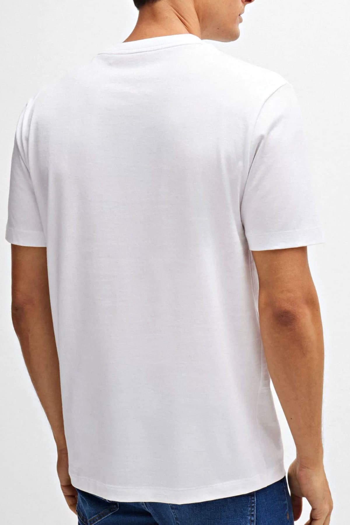 BOSS T-SHIRT JERSEY TIBURT 511 ΛΕΥΚΟ