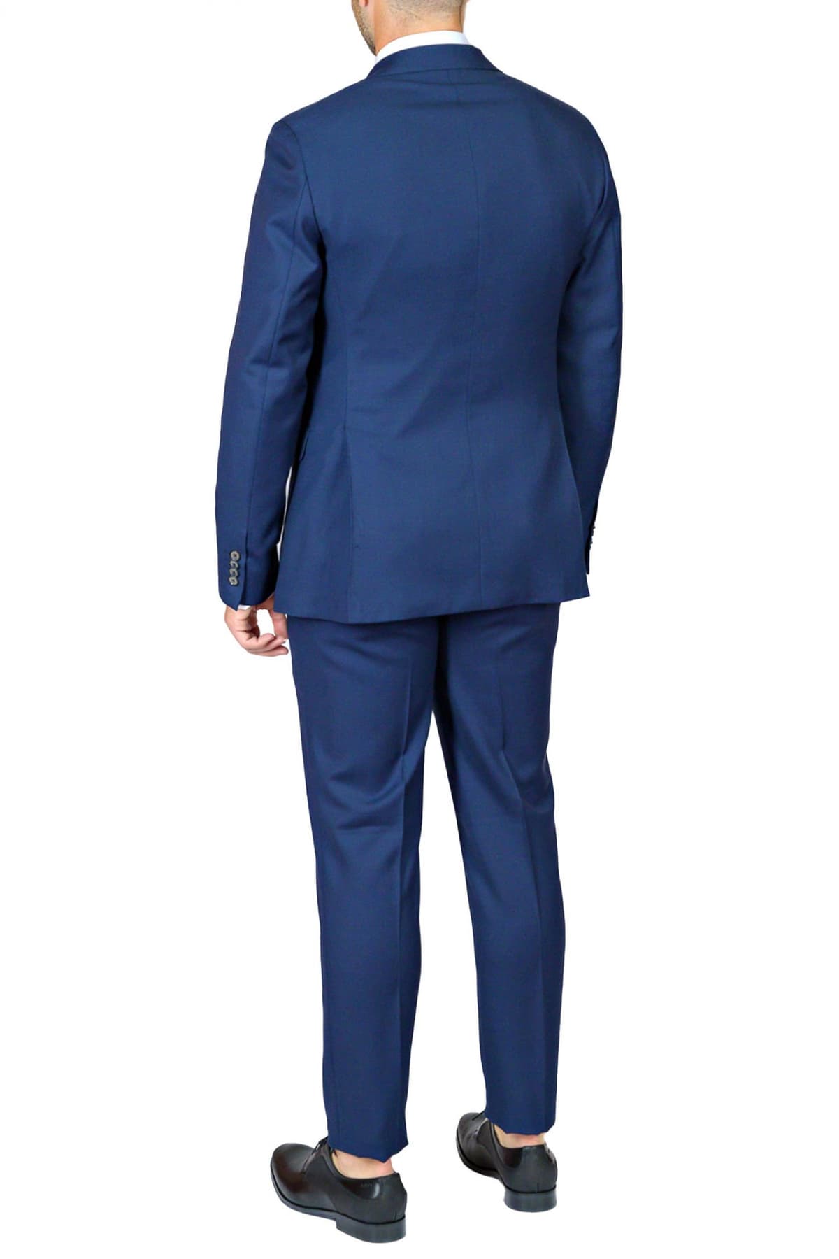 MICHAEL KORS ΚΟΣΤΟΥΜΙ BIRDSEYE WOOL ΜΠΛΕ