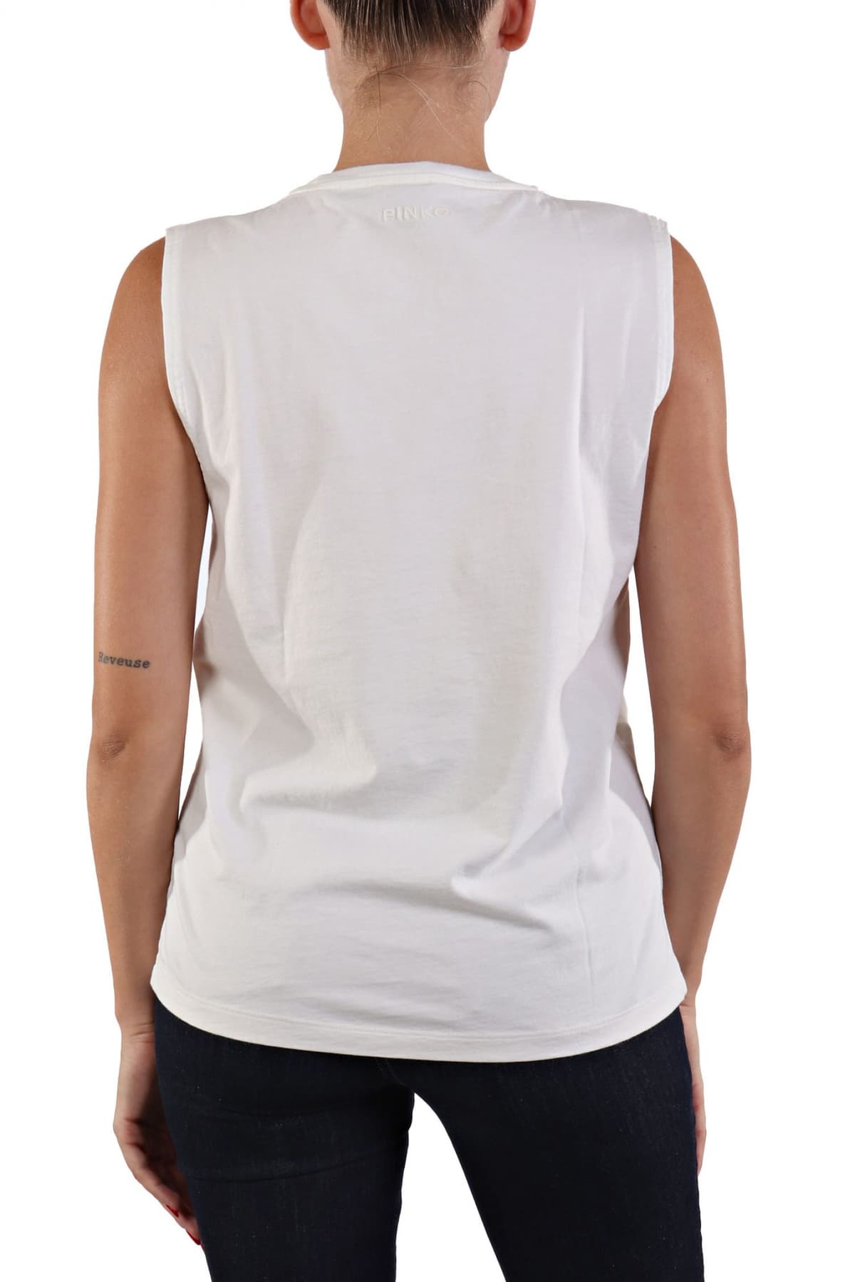 PINKO TARA T-SHIRT VINTAGE ΛΕΥΚΟ