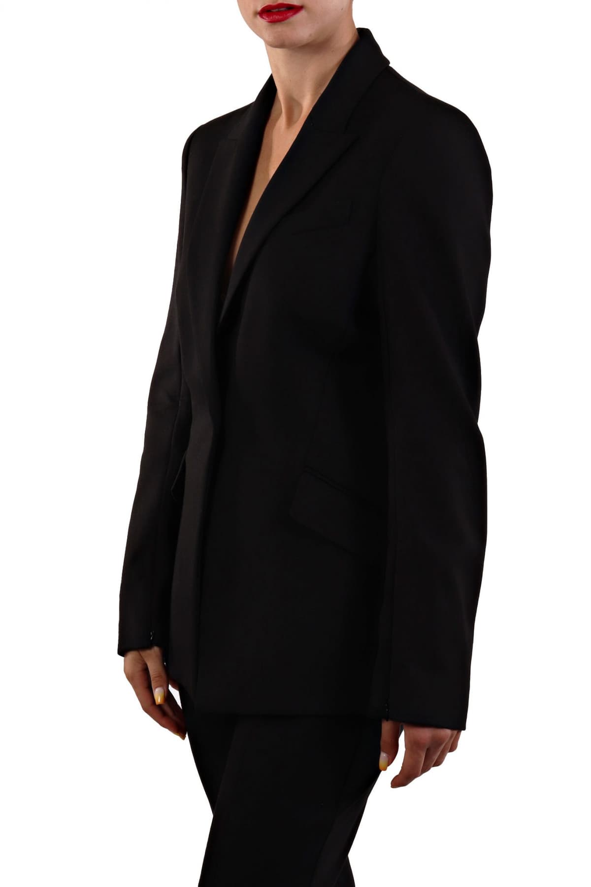 KARL LAGERFELD ΣΑΚΑΚΙ PUNTO ΦΕΡΜΟΥΑΡ ΜΑΝΙΚΙ ΜΑΥΡΟ