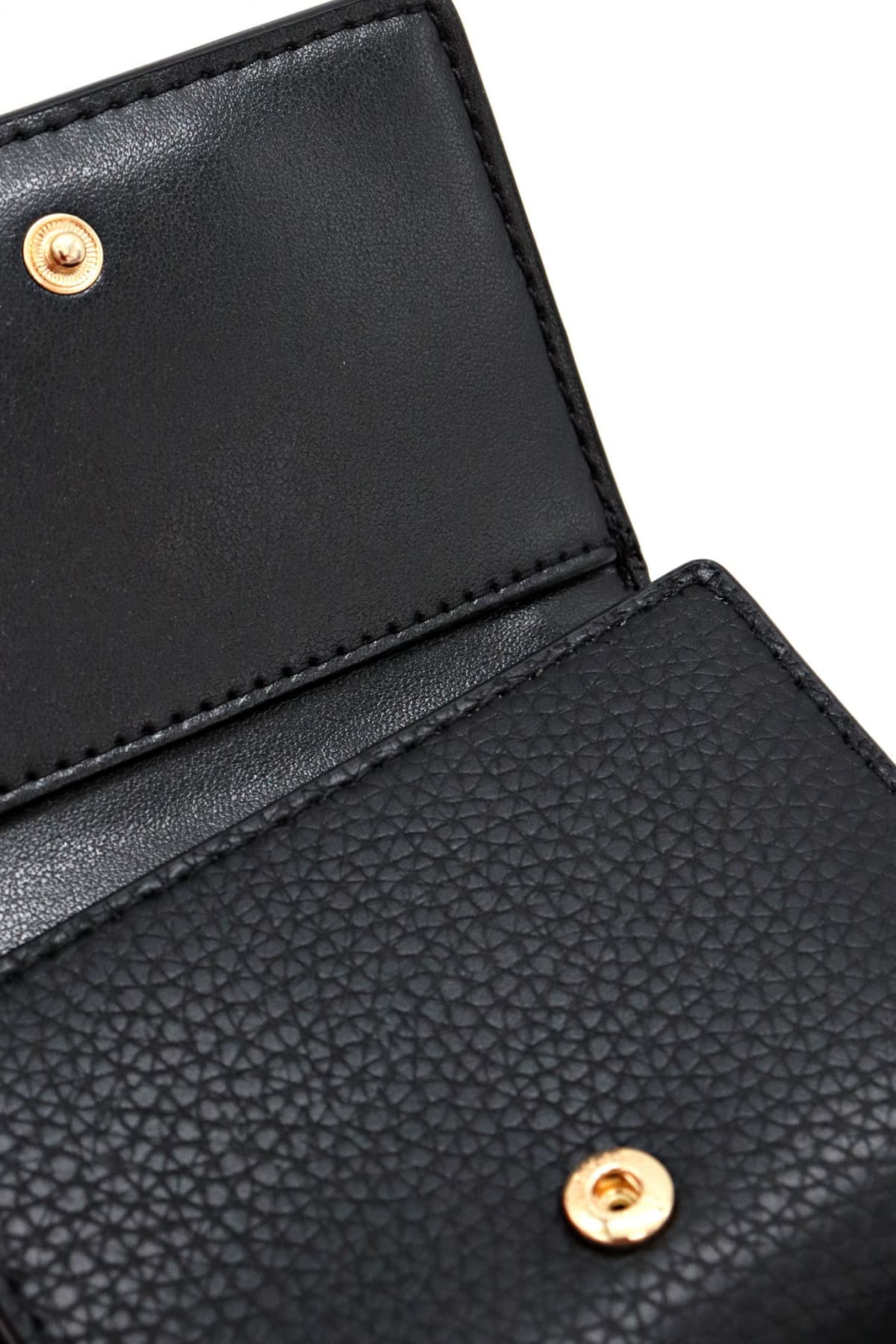 MICHAEL KORS ΠΟΡΤΟΦΟΛΙ EMPIRE SM METAΛΛΙΚΟ LOGO MAYΡΟ