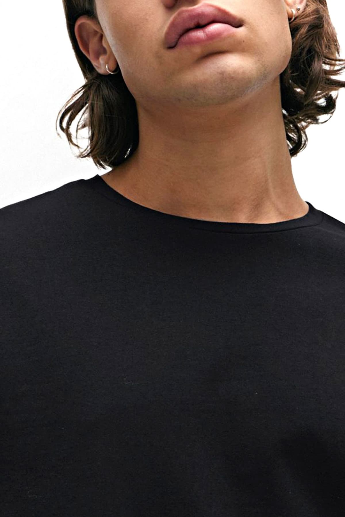 HUGO T-SHIRT ΕΣΩΡΟΥΧΑ DOUBLE PACK HUGO ROUND NECK ΜΑΥΡΟ