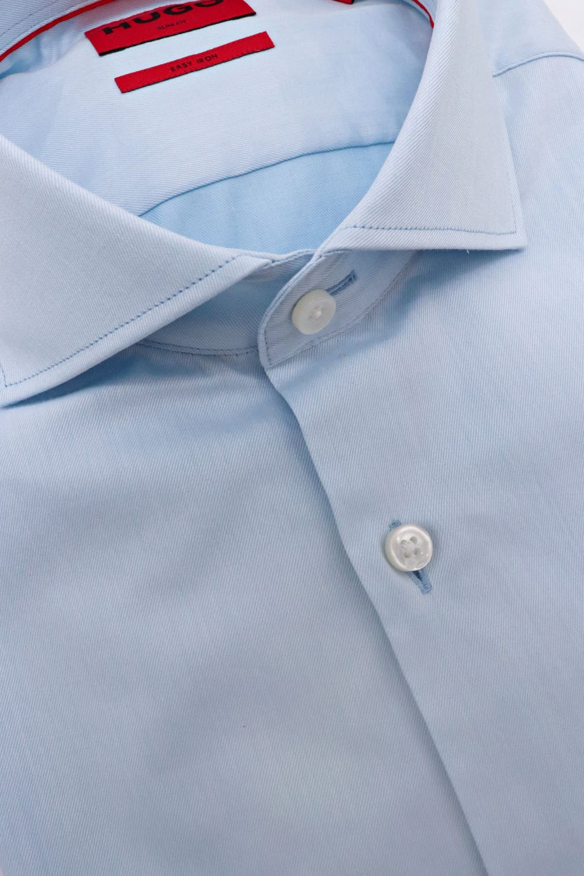 HUGO ΠΟΥΚΑΜΙΣΟ KASON EASY IRON ΣΙΕΛ