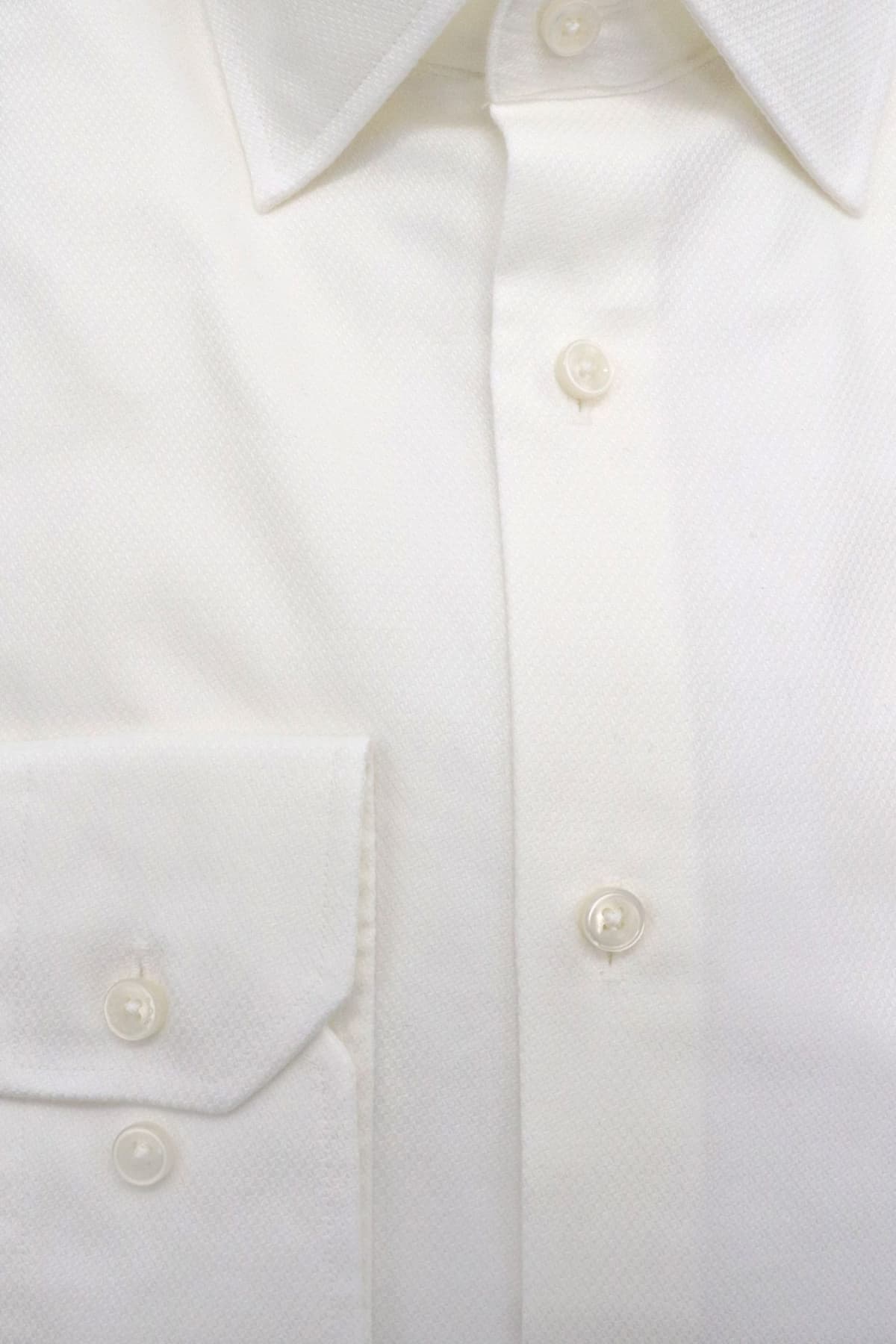 BOSS ΠΟΥΚΑΜΙΣΟ ΜΙΚΡΟΣΧΕΔΙΟ REGULAR FIT STRETCH EASY IRON H-JOE-kent-C1-214 ΛΕΥΚΟ