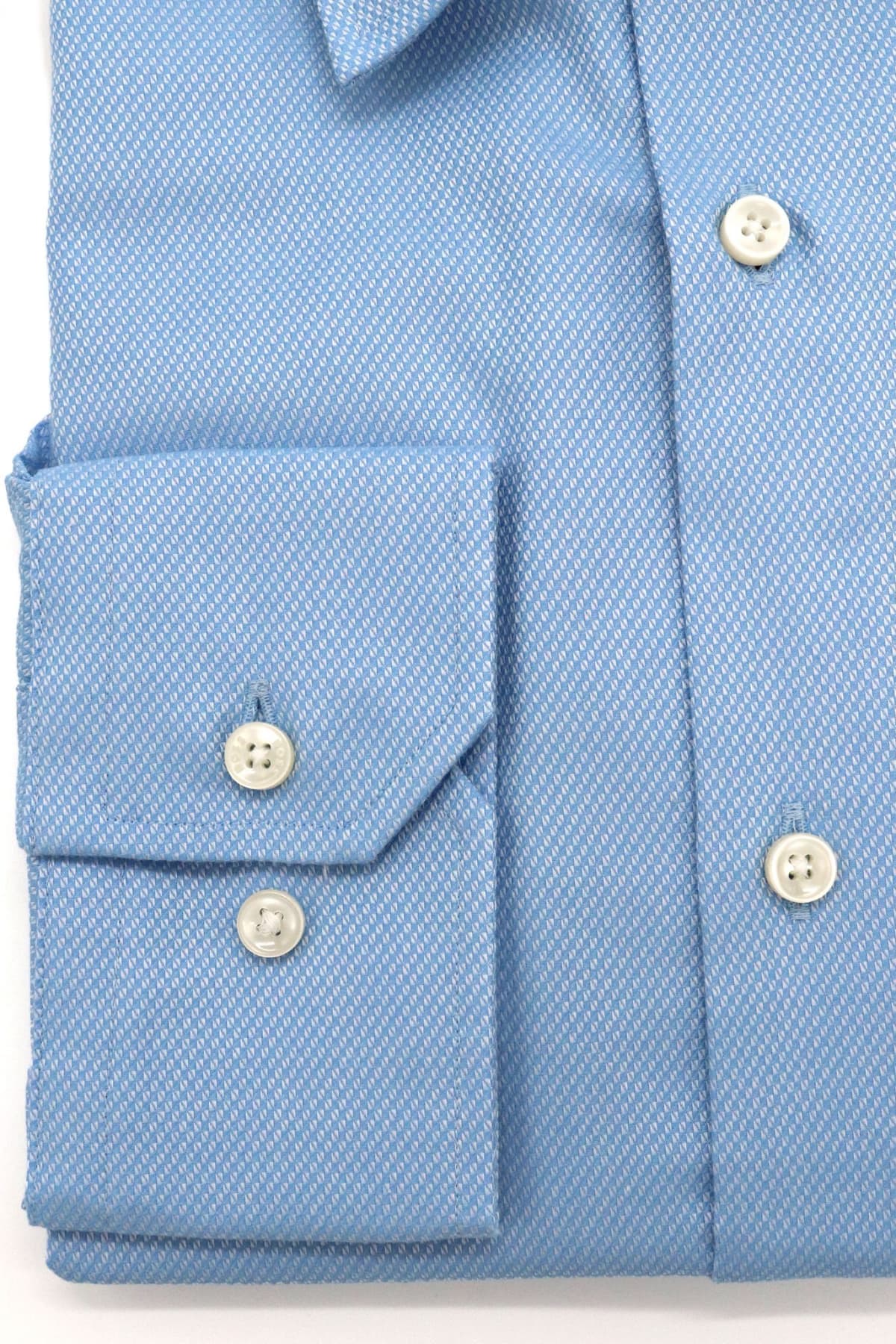 BOSS ΠΟΥΚΑΜΙΣΟ ΜΙΚΡΟΣΧΕΔΙΟ REGULAR FIT STRETCH EASY IRON H-JOE-kent-C1-214 ΣΙΕΛ