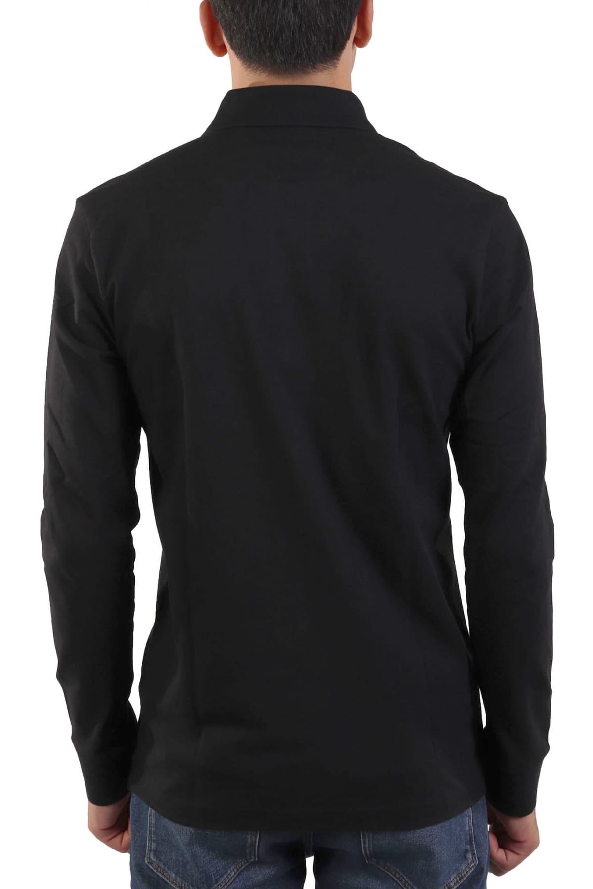 BOSS CASUAL POLO PASSERBY ΜΑΥΡΟ