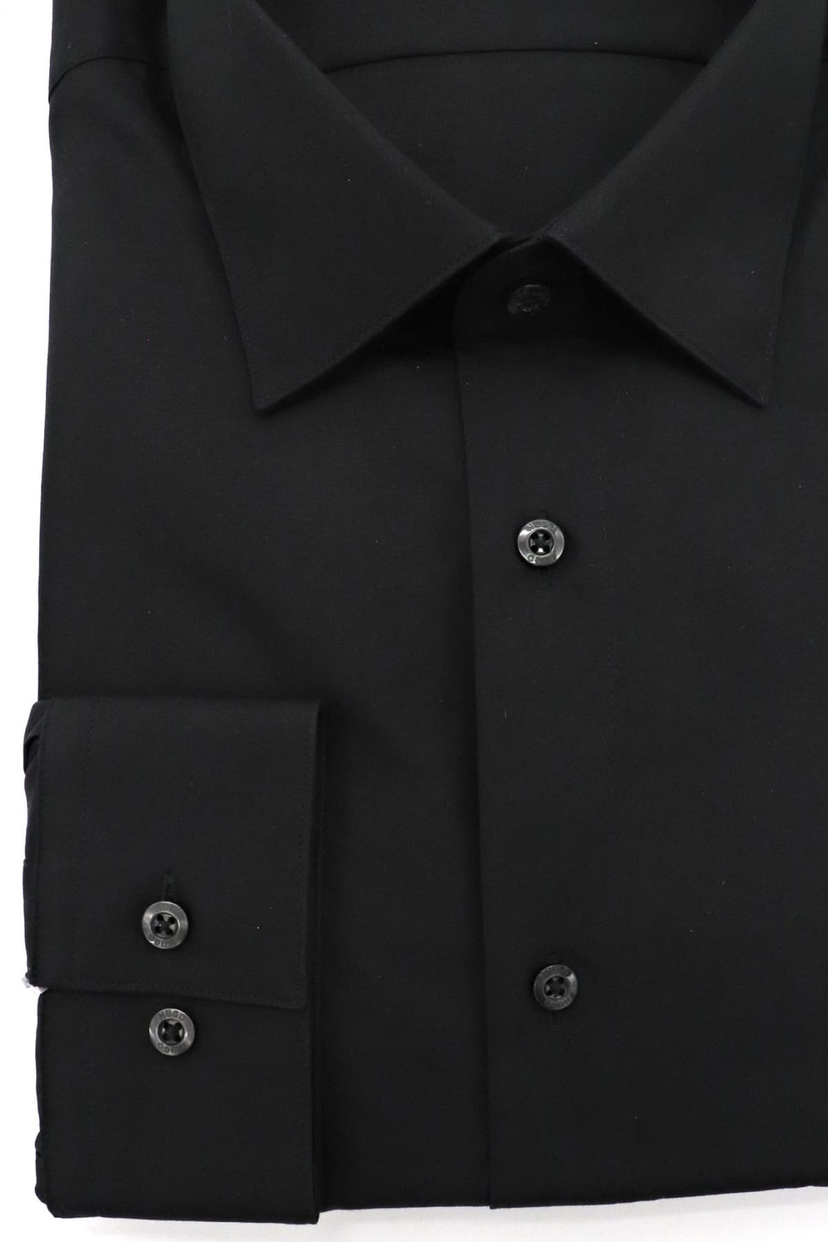 HUGO ΠΟΥΚΑΜΙΣΟ MODERN FIT EASY IRON VALERIO ΜΑΥΡΟ