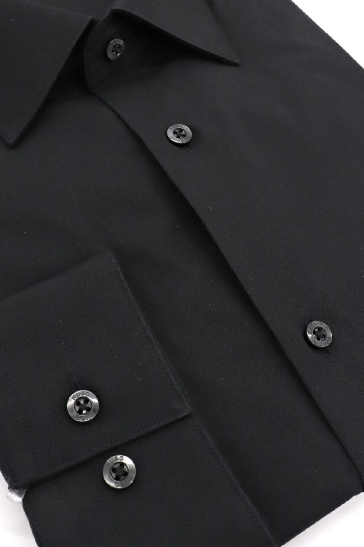 HUGO ΠΟΥΚΑΜΙΣΟ MODERN FIT EASY IRON VALERIO ΜΑΥΡΟ