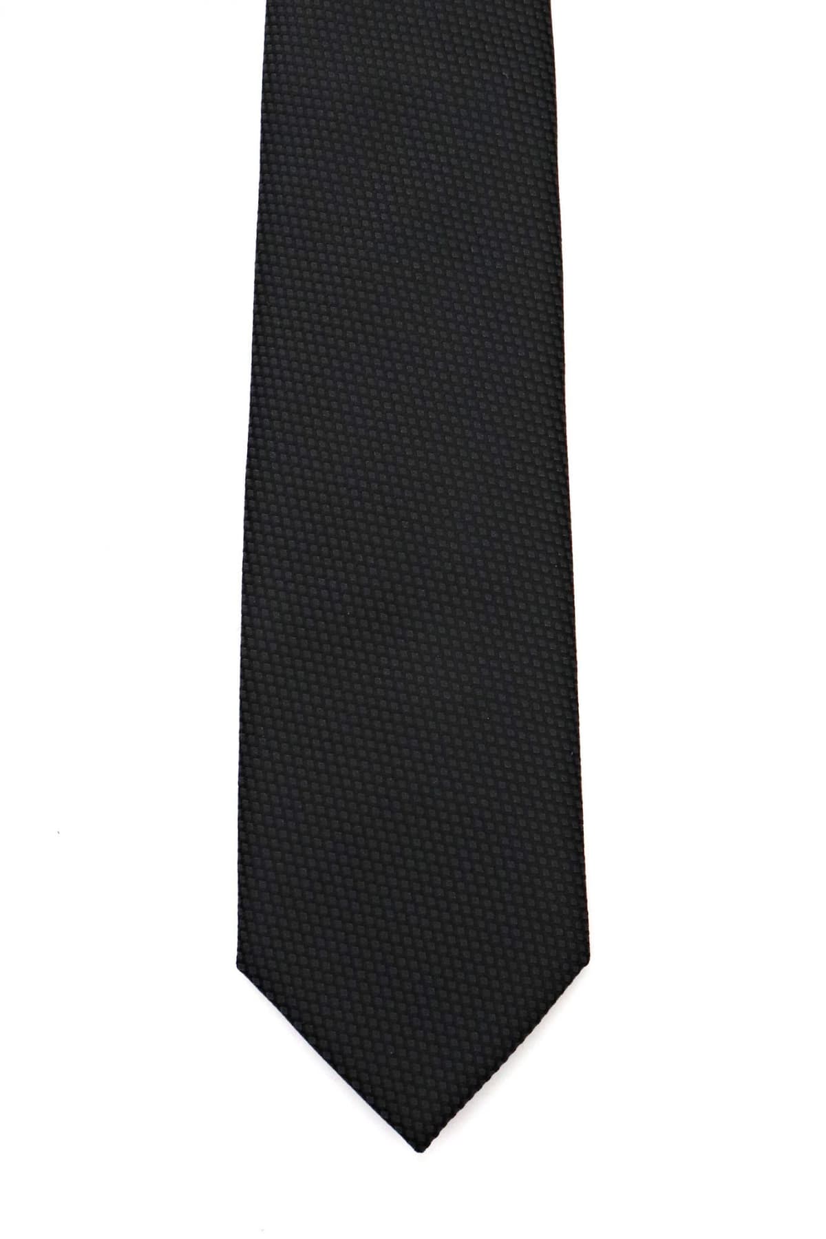 BOSS ΓΡΑΒΑΤΑ H-TIE 7.5CM-222 ΜΙΚΡΟΣΧΕΔΙΟ ΜΑΥΡΟ