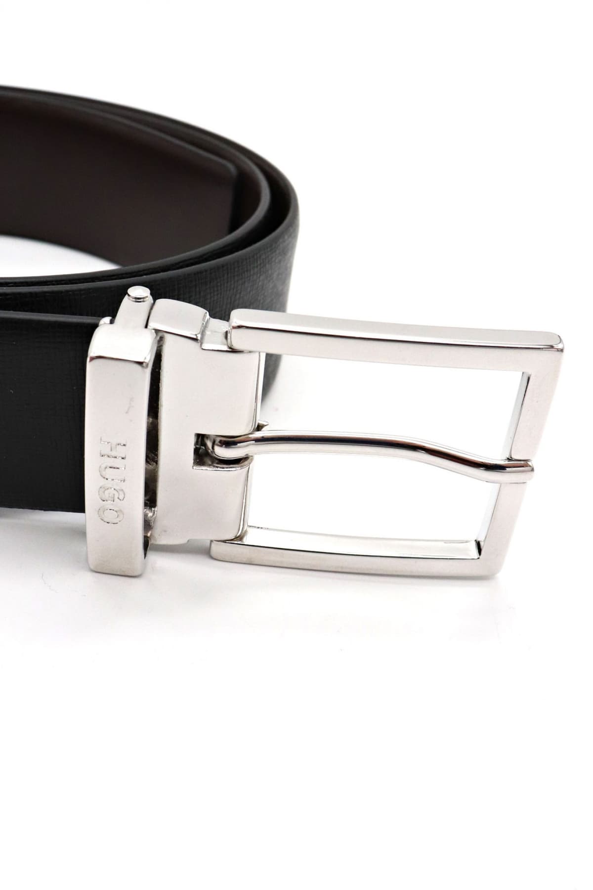 HUGO ΖΩΝΗ Giupi-S_Sr35_sp REVERSIBLE ΜΑΥΡΟ ΚΑΦΕ