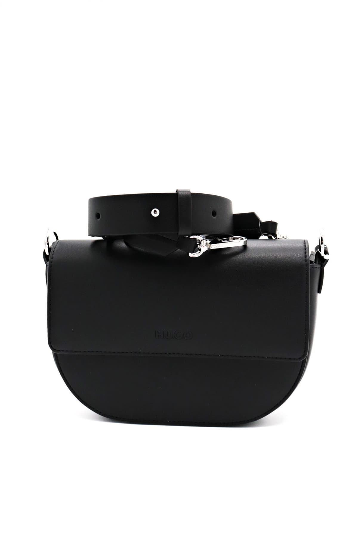 HUGO ΤΣΑΝΤΑ ΩΜΟΥ/CROSSBODY MADYSON SHOULDER BAG ΜΑΥΡΟ