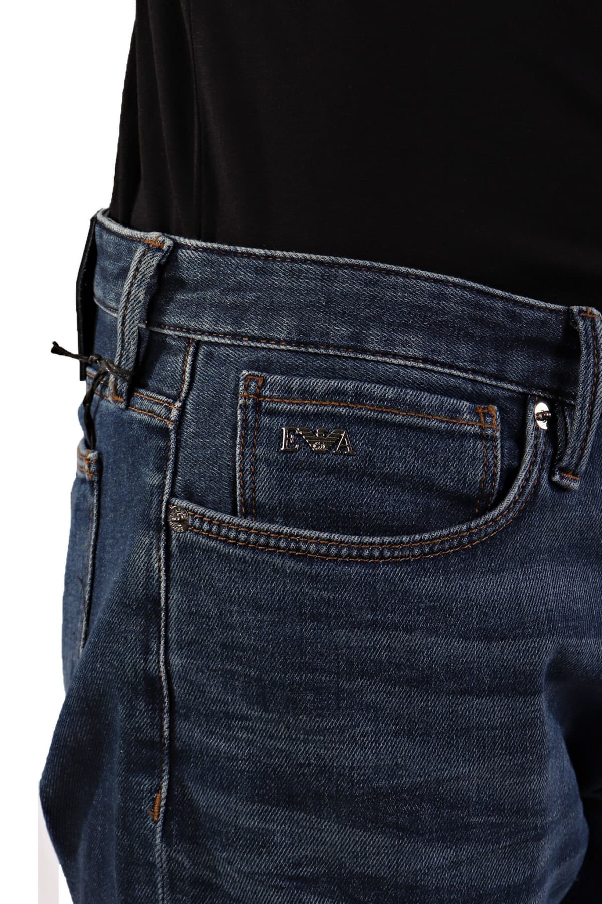 EMPORIO ARMANI ΠΑΝΤΕΛΟΝΙ JEANS J75 SLIM FIT ΜΠΛΕ