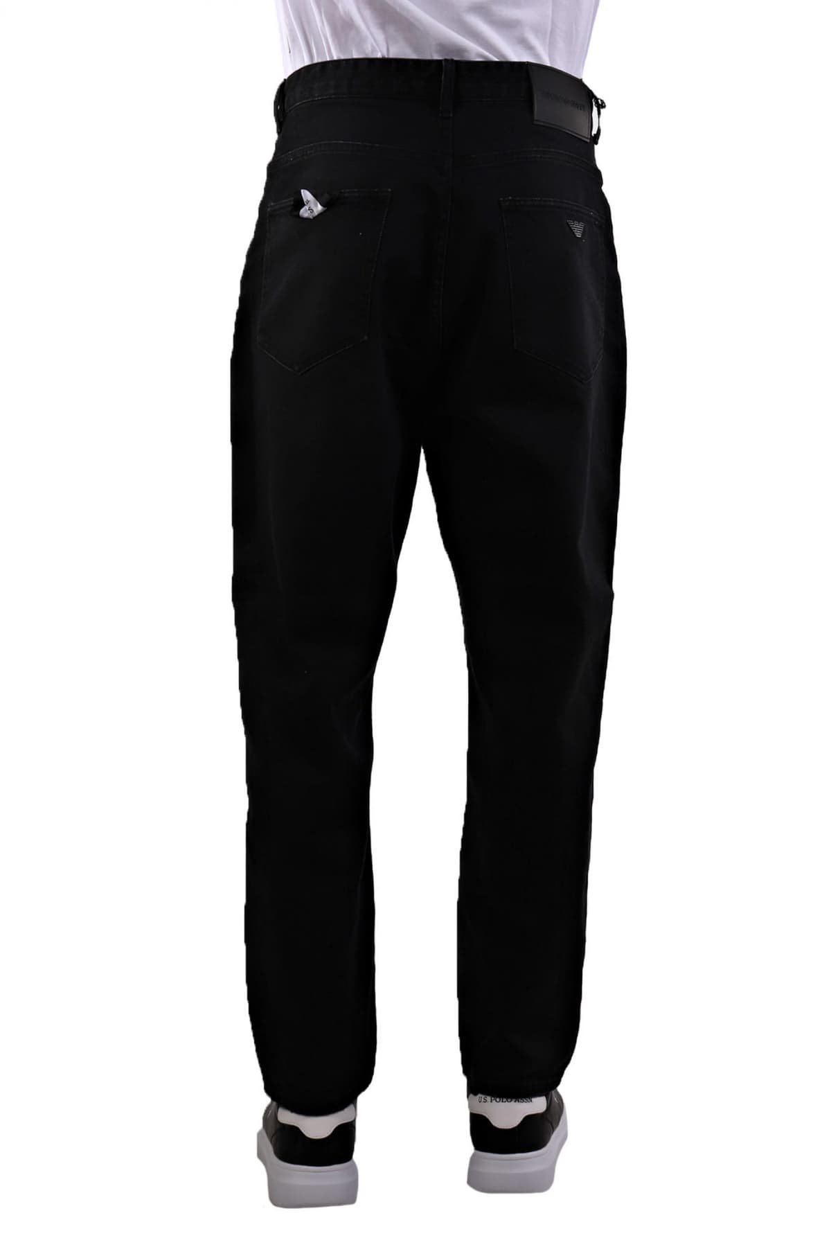 EMPORIO ARMANI ΠΑΝΤΕΛΟΝΙ JEANS J79 LOOSE FIT ΜΑΥΡΟ