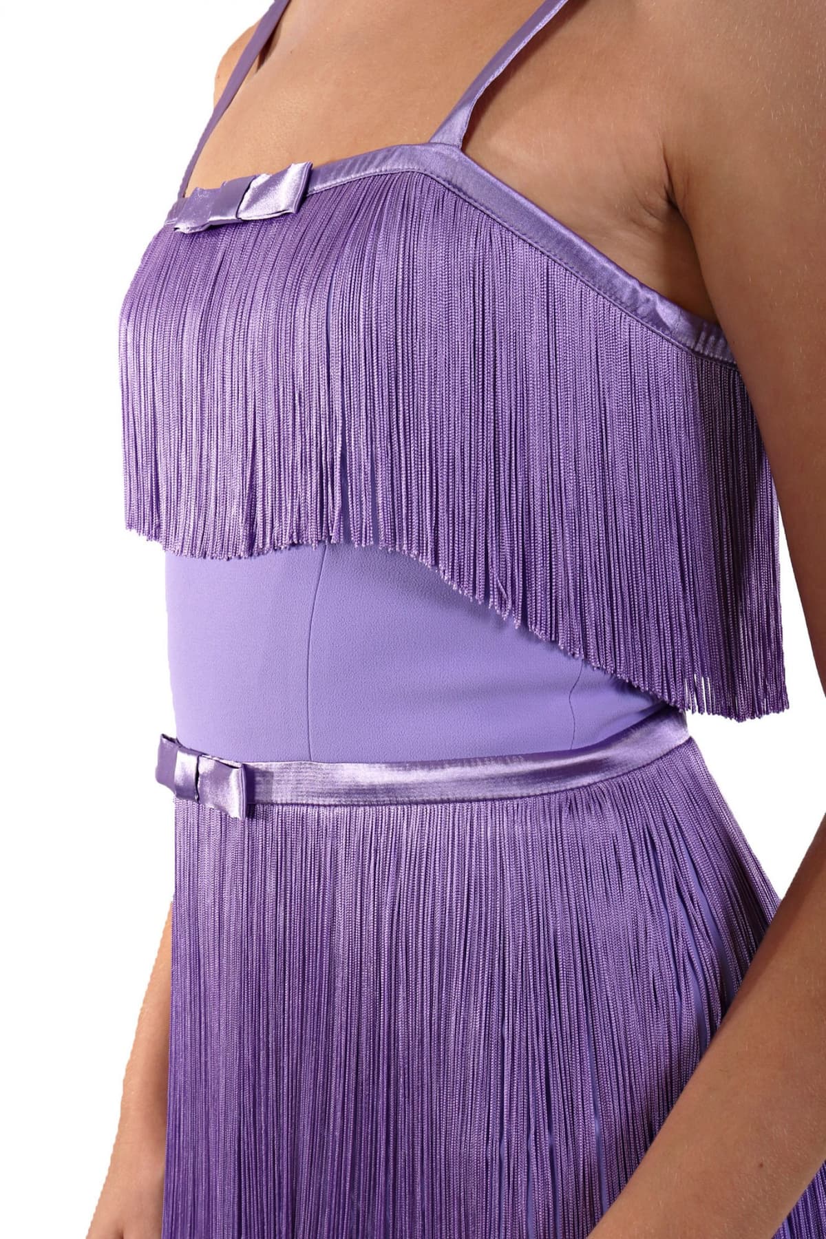 ELISABETTA FRANCHI ΦΟΡΕΜΑ MINI ΤΙΡΑΝΤΕΣ ΚΡΟΣΙΑ ΖΩΝΗ ΦΙΟΓΚΟΣ ΜΩΒ