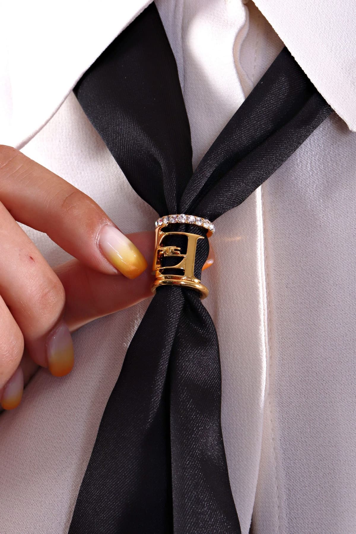 ELISABETTA FRANCHI ΠΟΥΚΑΜΙΣΟ ΒΟΛΑΝ ΜΑΝΙΚΙ ΕΚΡΟΥ