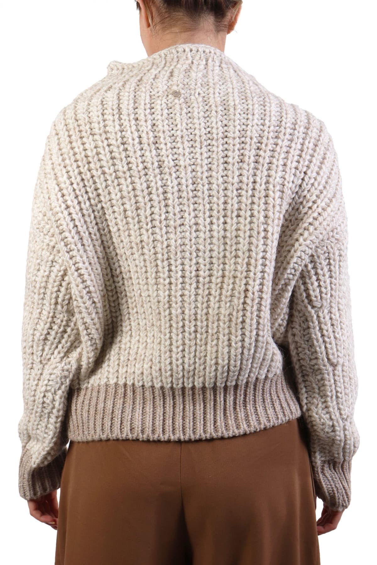 LIU-JO ΠΛΕΚΤΟ ΛΟΥΠΕΤΟ ΜΠΕΖ