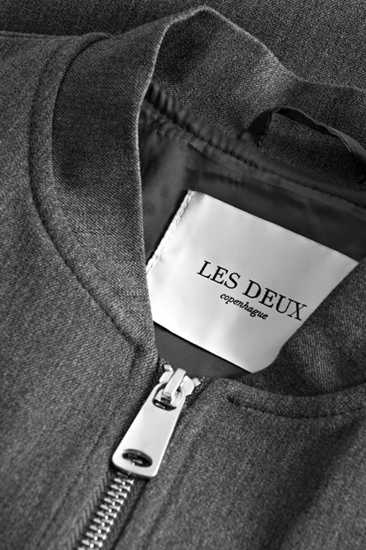 LES DEUX ΜΠΟΥΦΑΝ BOMBER ΓΚΡΙ