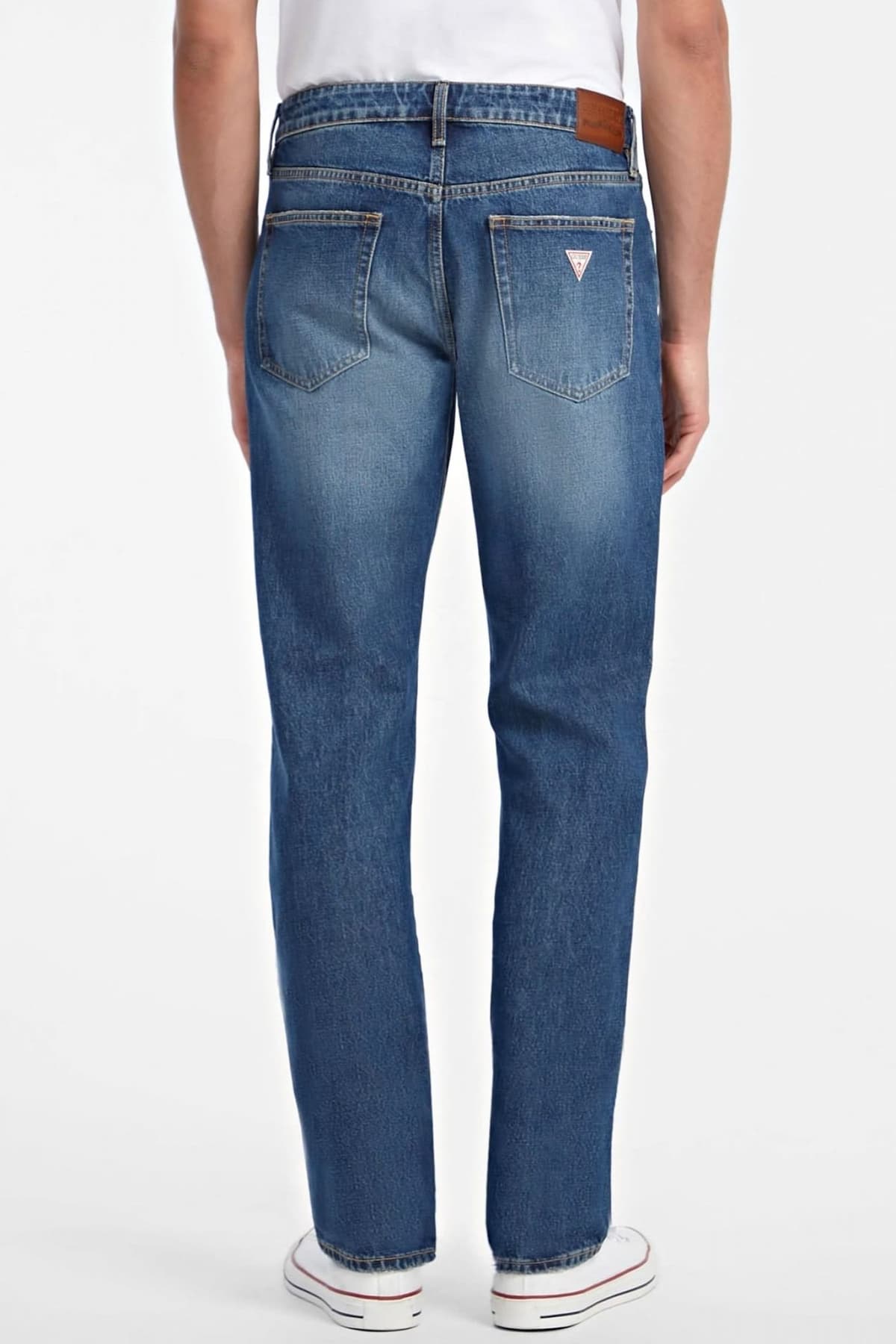 GUESS JEANS ΠΑΝΤΕΛΟΝΙ JEANS G16 STRAIGHT FIT ΜΠΛΕ